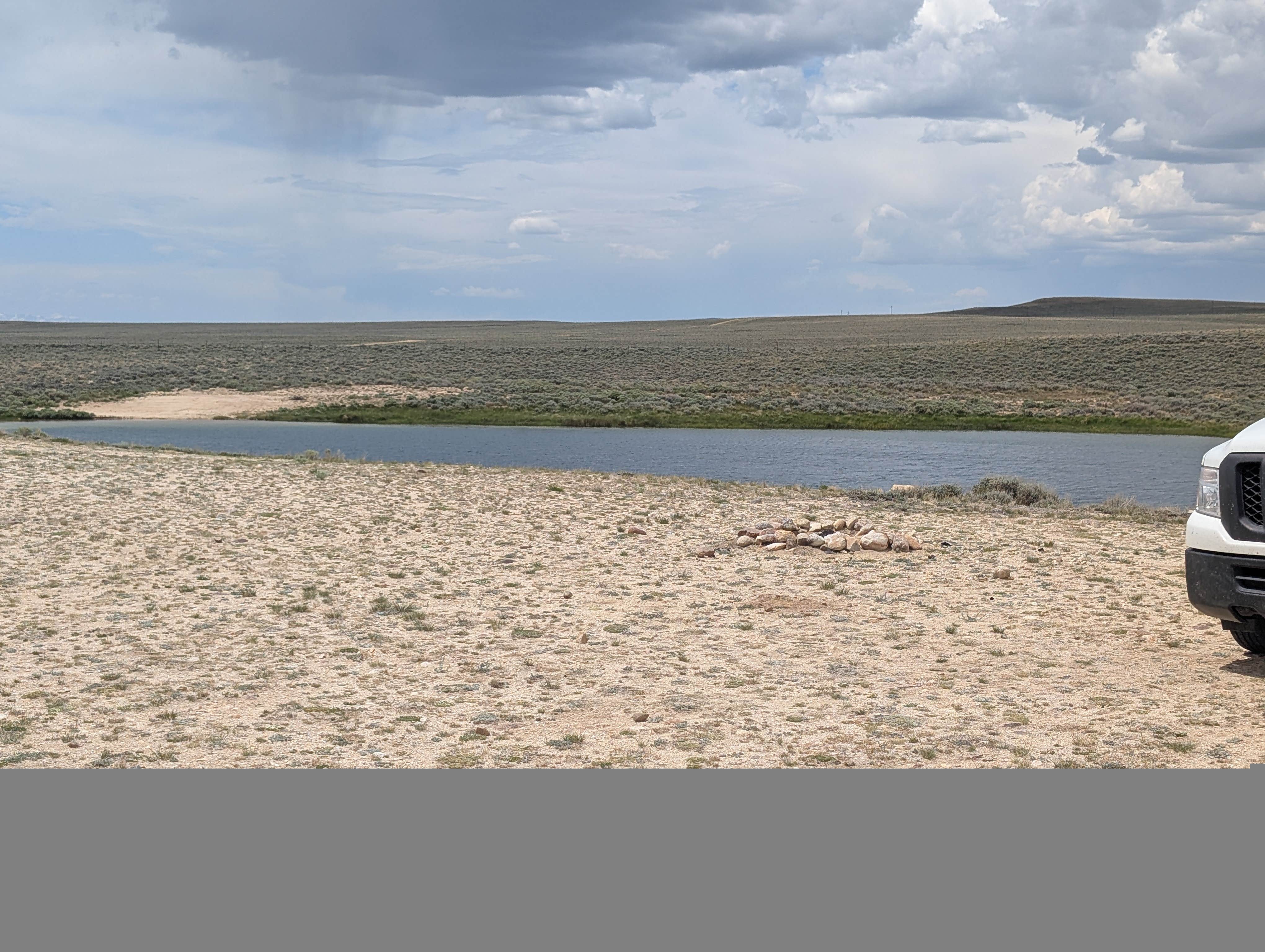 Camper-submitted photo at Dam Camp near Jeffrey City, WY