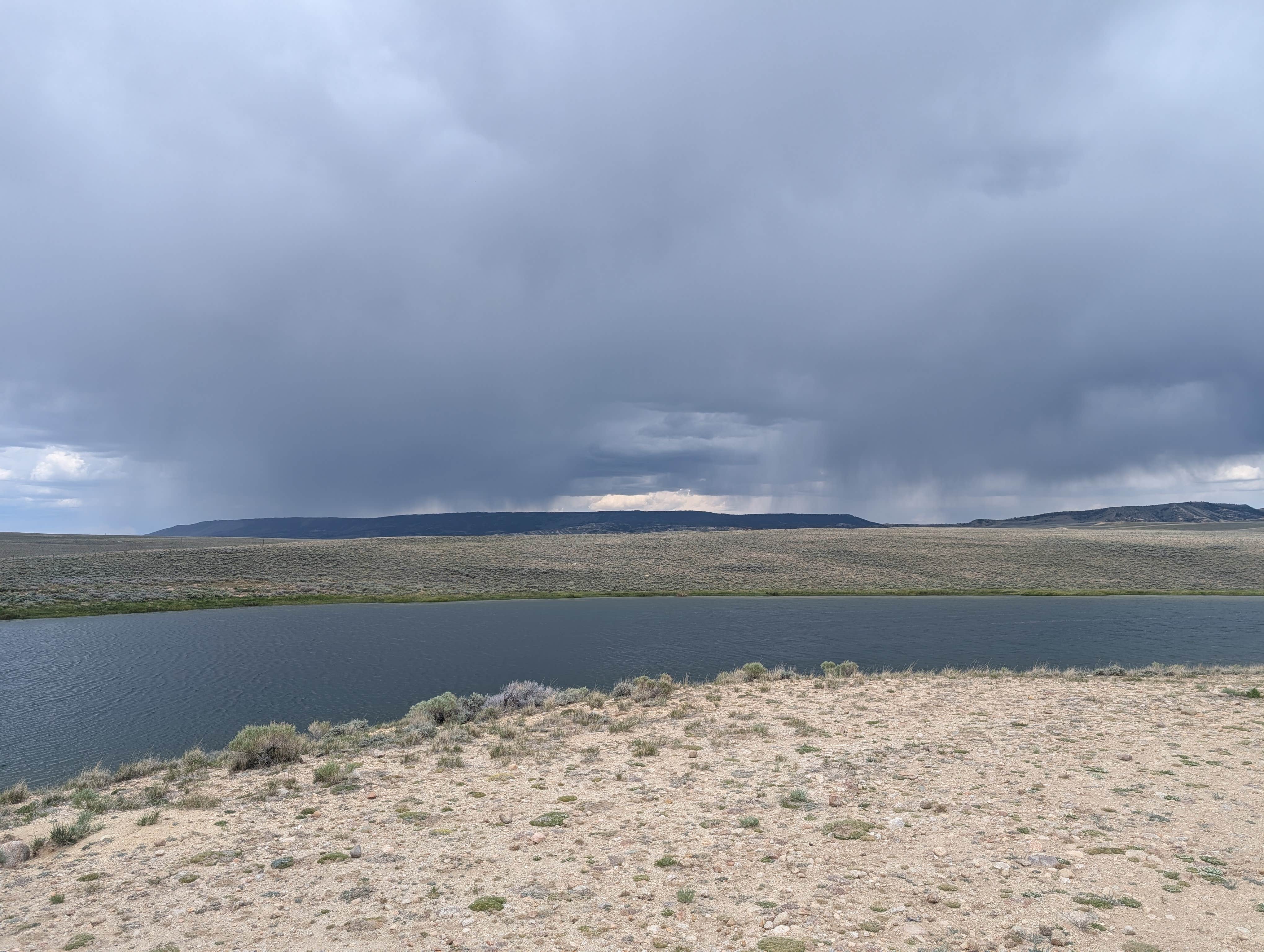 Camper-submitted photo at Dam Camp near Jeffrey City, WY