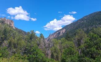 Voyager D.'s photo of a dispersed camping area at Dark Canyon Trailhead (Dispersed) near Curecanti National Recreation Area