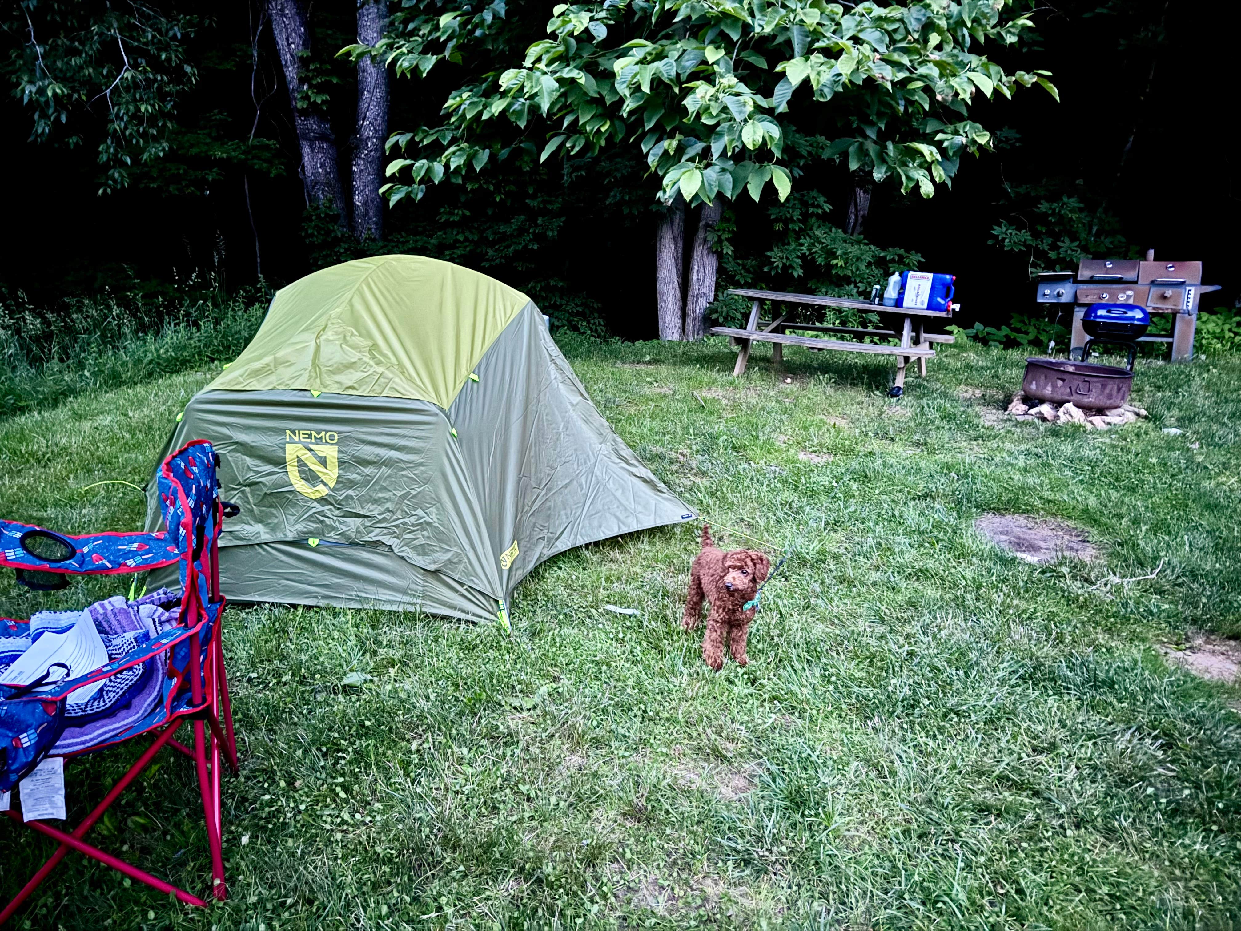 Camper submitted image from Dark Ridge HideOut (Adults Only) - 2