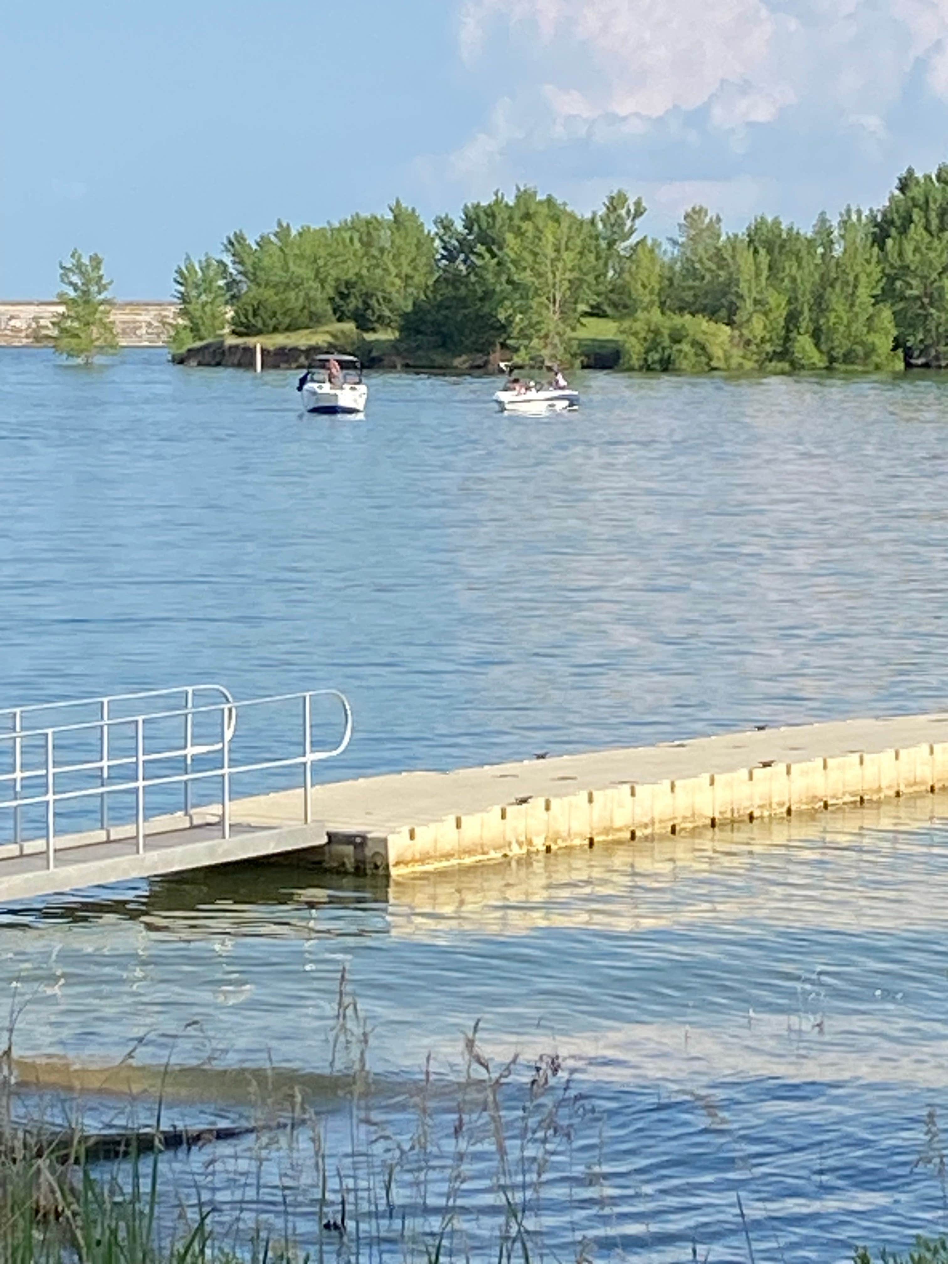 Camper-submitted photo at Davis Creek Dam Campground near St. Paul, NE