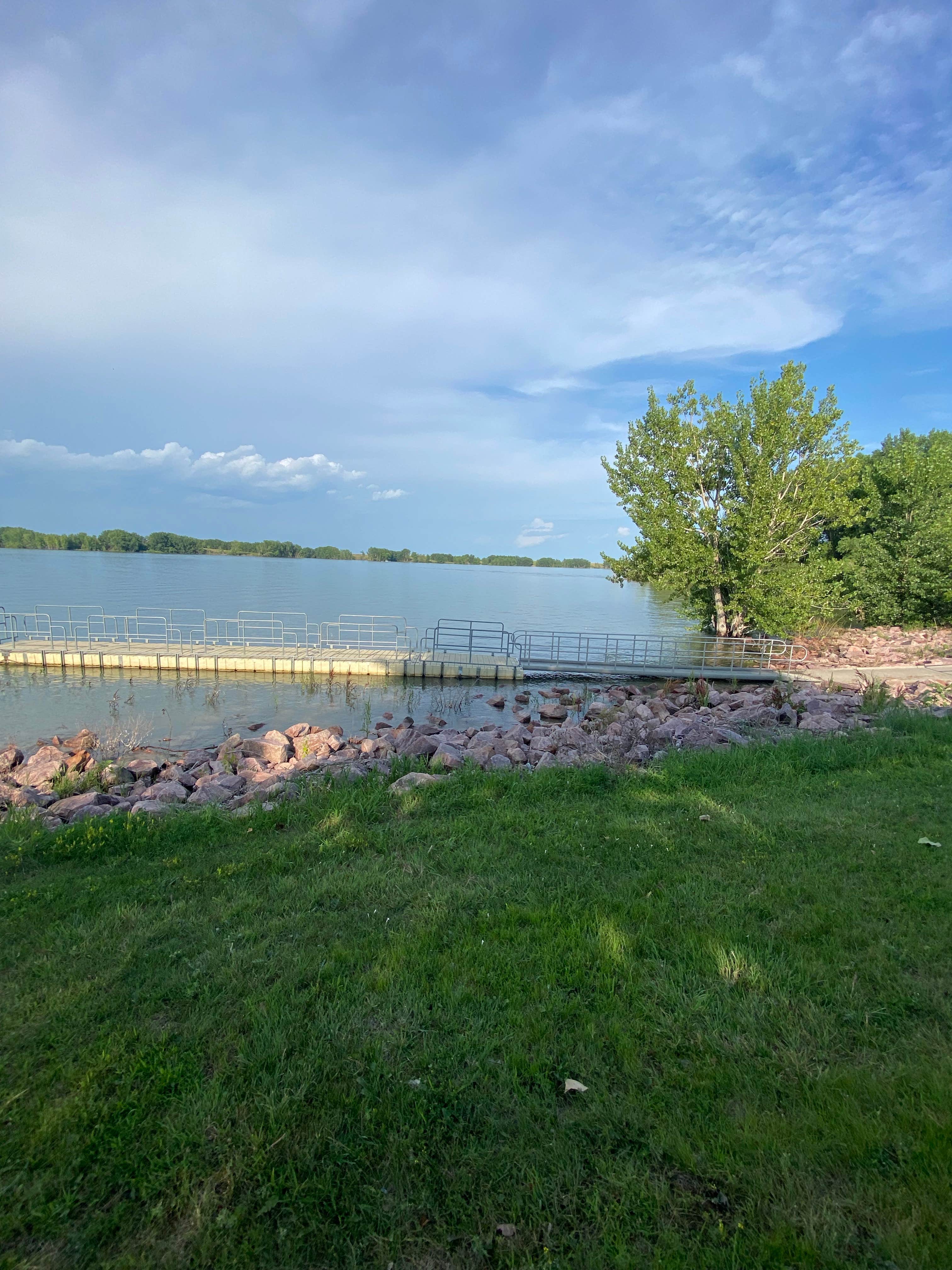 Camper-submitted photo at Davis Creek Dam Campground near St. Paul, NE