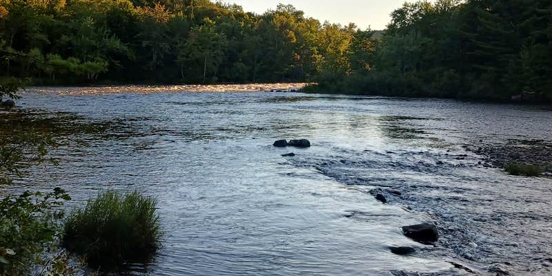 Camper submitted image from Dead River Access on Long Falls Dam Road
