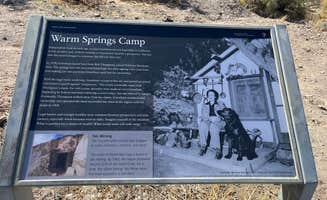 Mara S.'s photo of camping with pets at Death Valley Wilderness Area Dispersed Camping — Death Valley National Park near Shoshone, CA