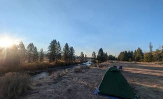 brandon W.'s photo of a dispersed camping area at Decker Flats Dispersed near Fairfield, ID
