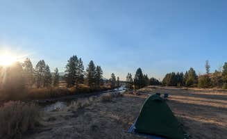 brandon W.'s photo of a dispersed camping area at Decker Flats Dispersed near Sun Valley, ID