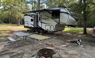 Amanda W.'s photo of camping with pets at Deep Bend Landing near Darien, GA