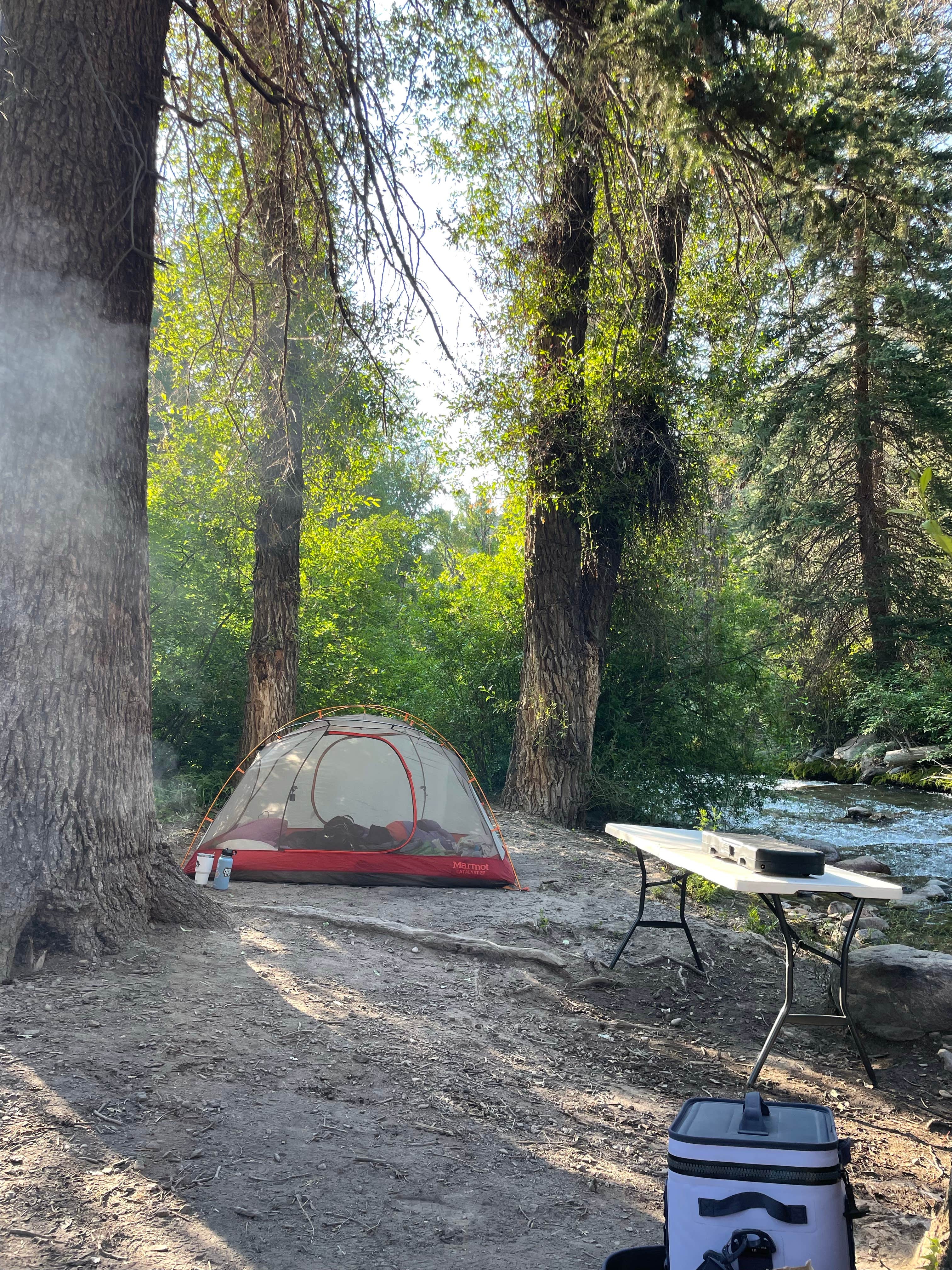 Camper-submitted photo at Deep Creek Trailhead Camp near Glenwood Springs, CO