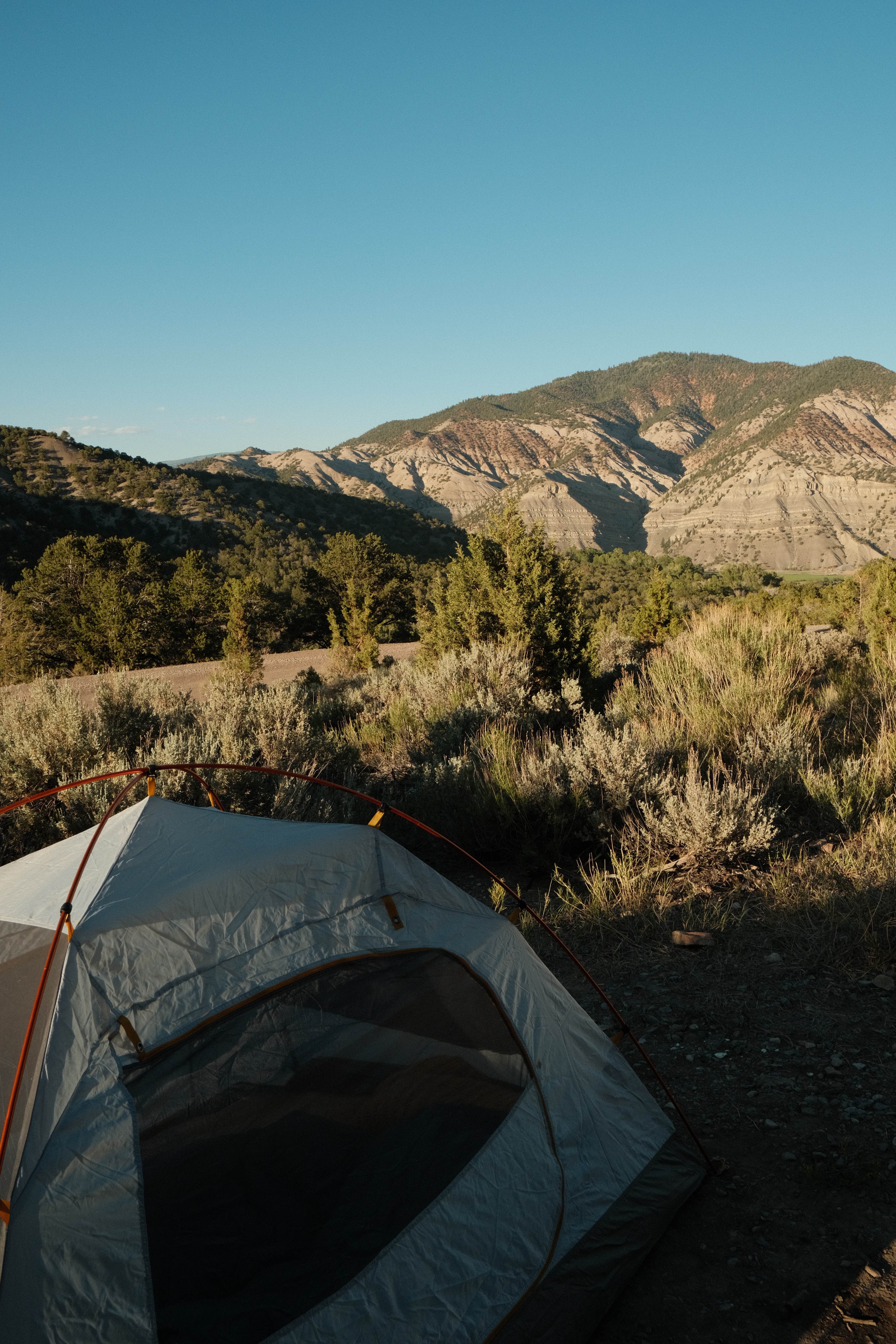 Ashlyn H.'s photo of a dispersed camping area at Deep Creek Trailhead Camp near Glenwood Springs, CO