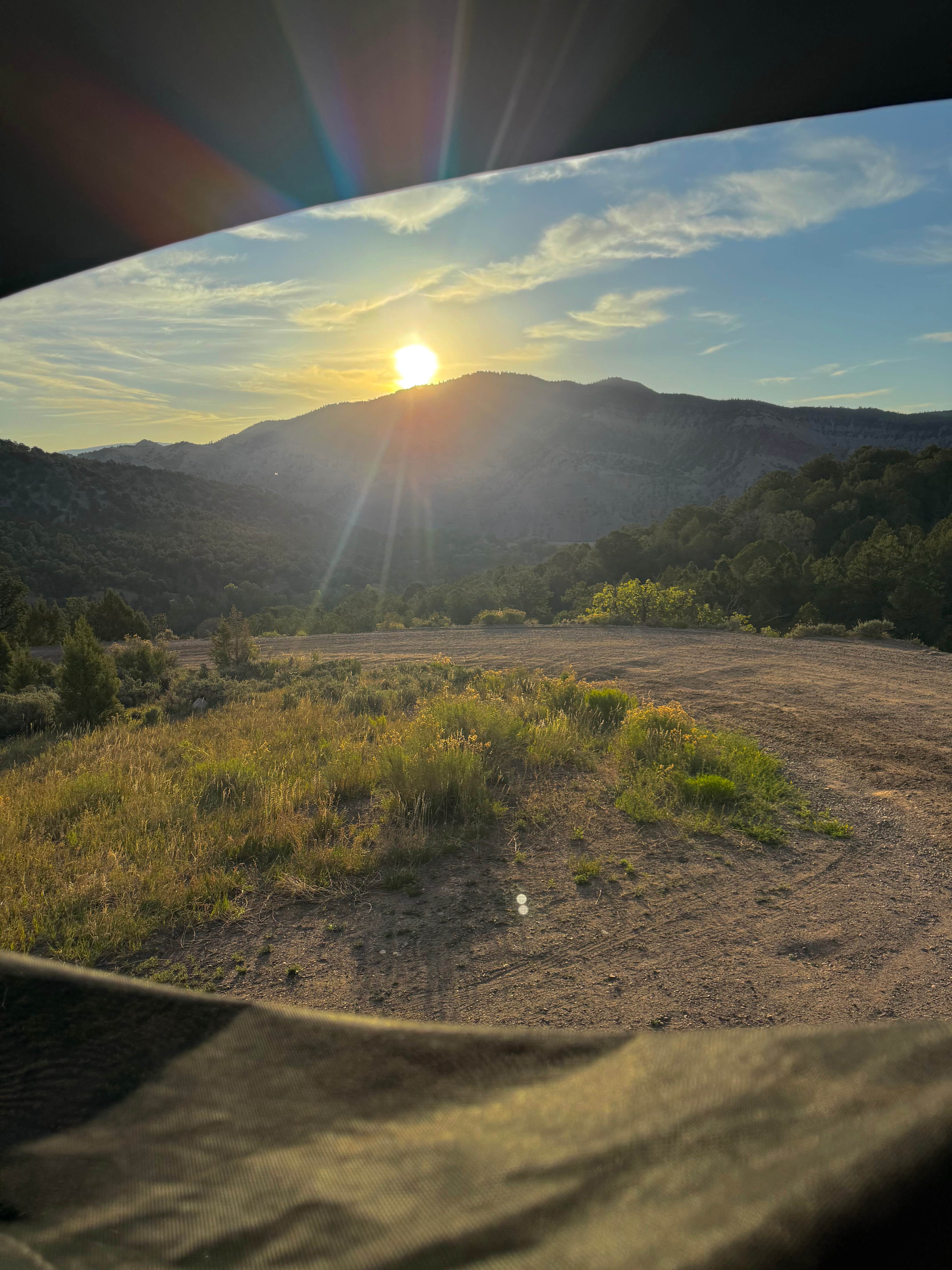Spencer B.'s photo of a dispersed camping area at Deep Creek Trailhead Camp near Carbondale, CO