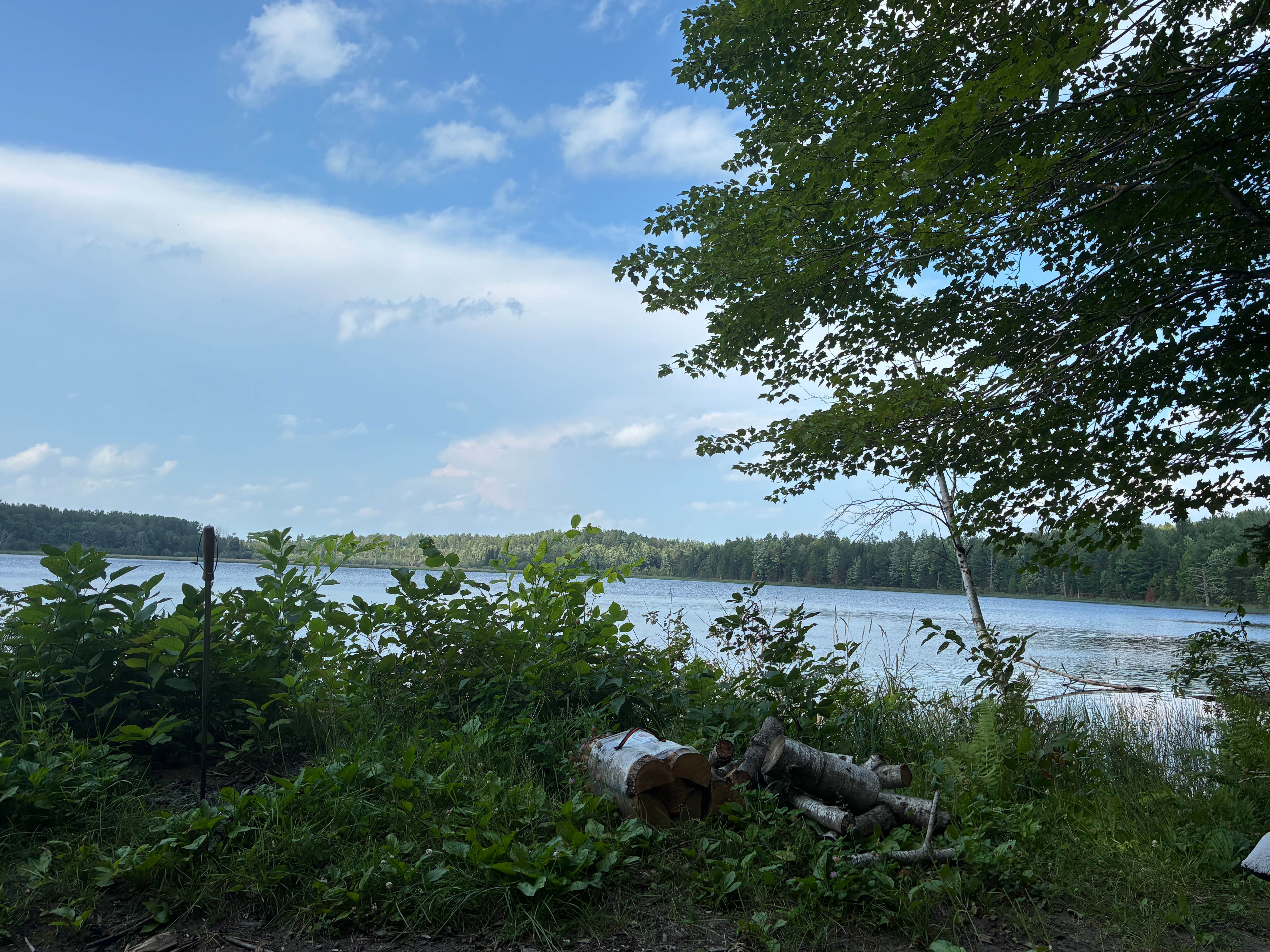 Camper-submitted photo at Deer Lake near Pembine, WI