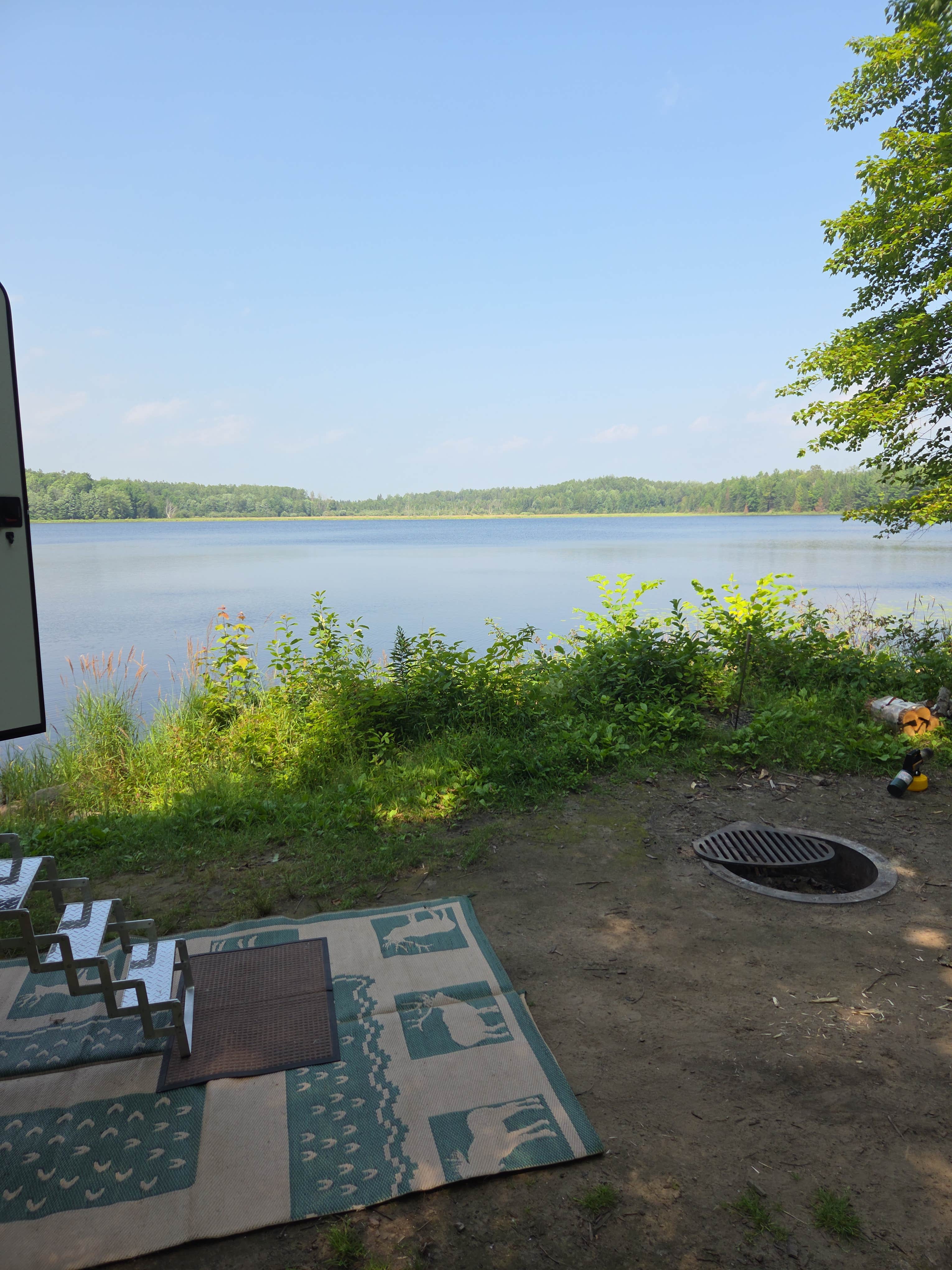 Camping near HEART WOOD River Camp: Deer Lake, Wabeno, Wisconsin