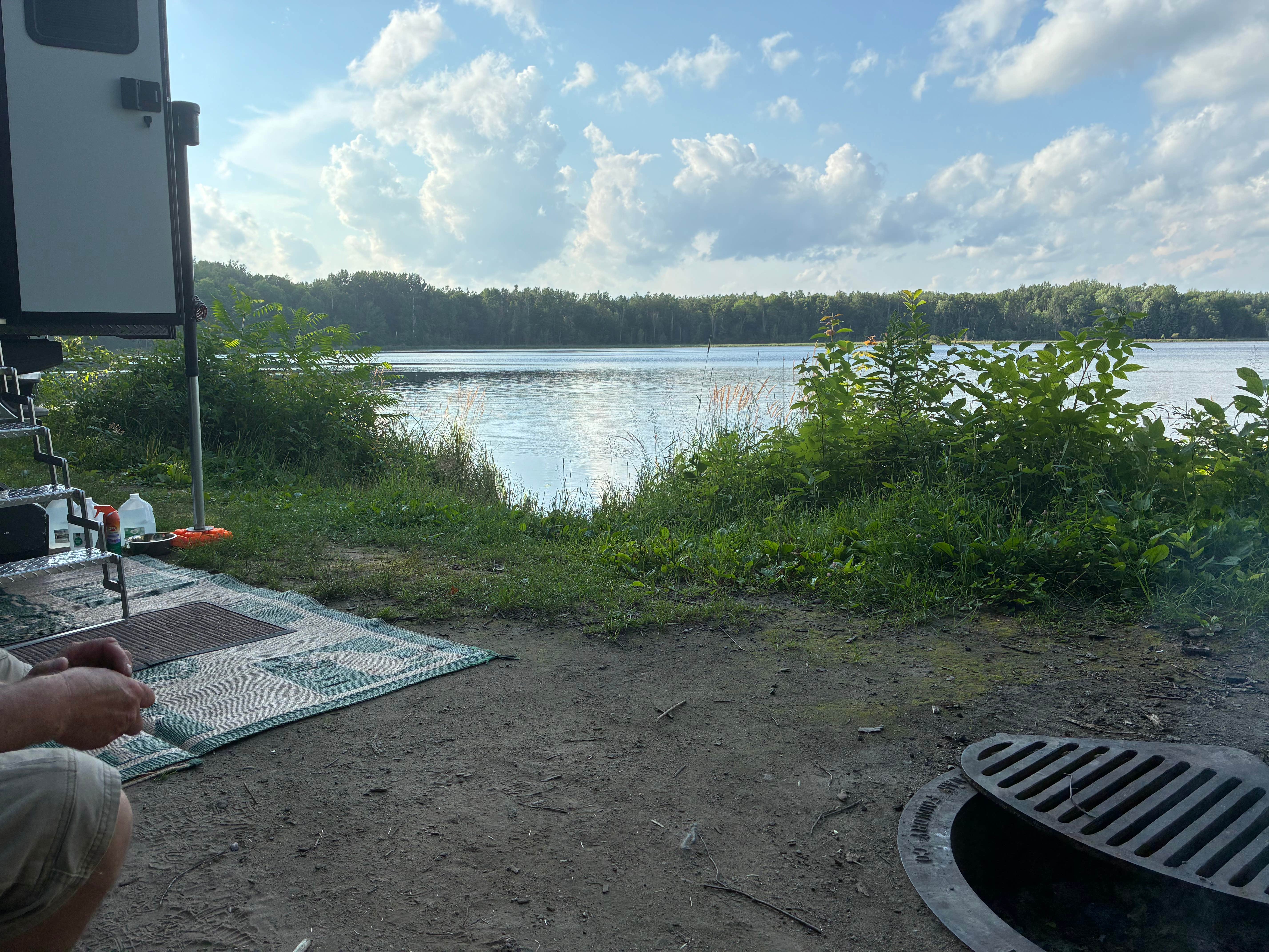 Camper-submitted photo at Deer Lake near Pembine, WI