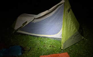 Kaitlyn's photo of tent camping at Demartin Campground near Redwood National Park
