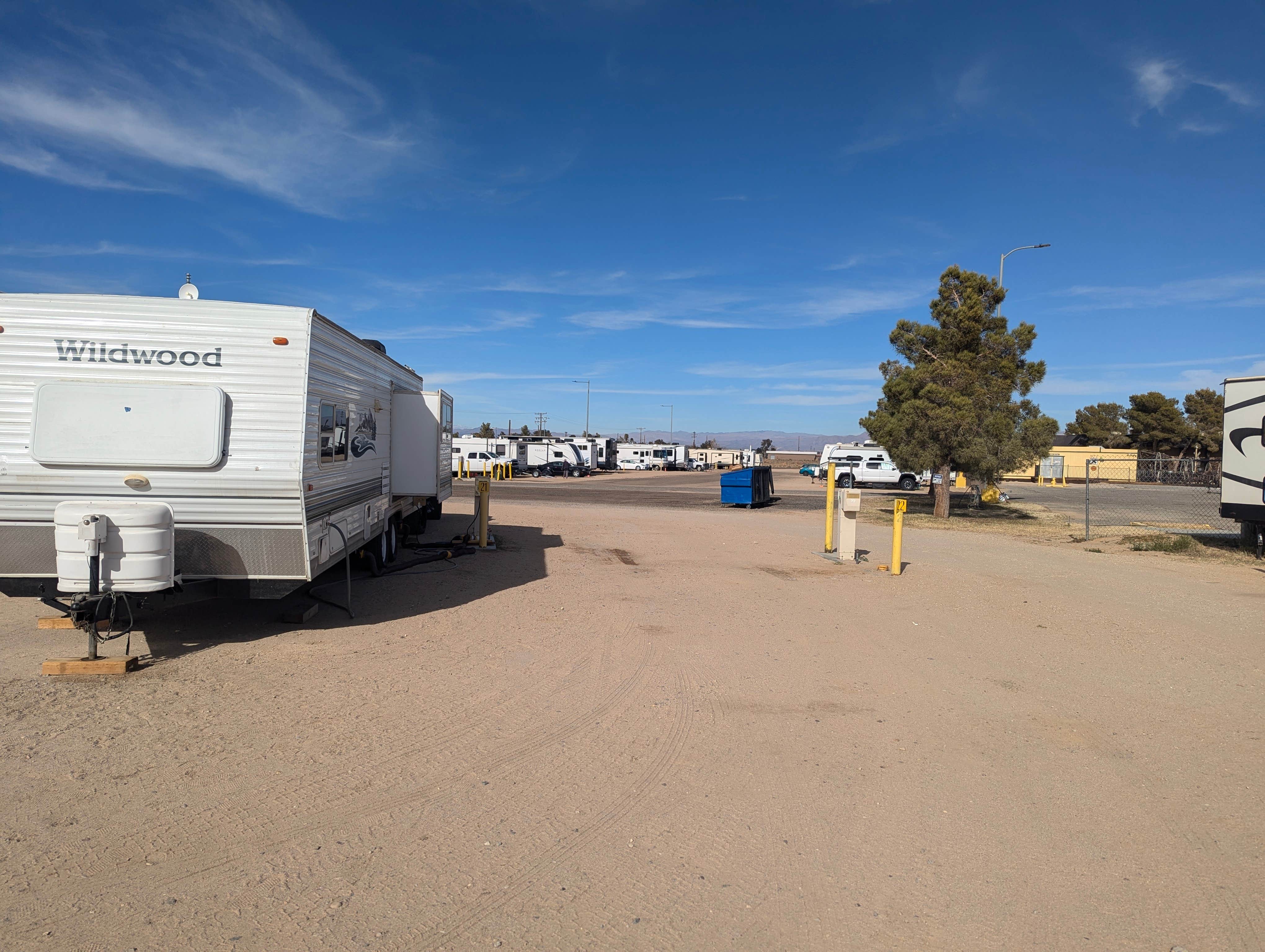 Camper-submitted photo at Desert Empire Fair RV Park near Onyx, CA