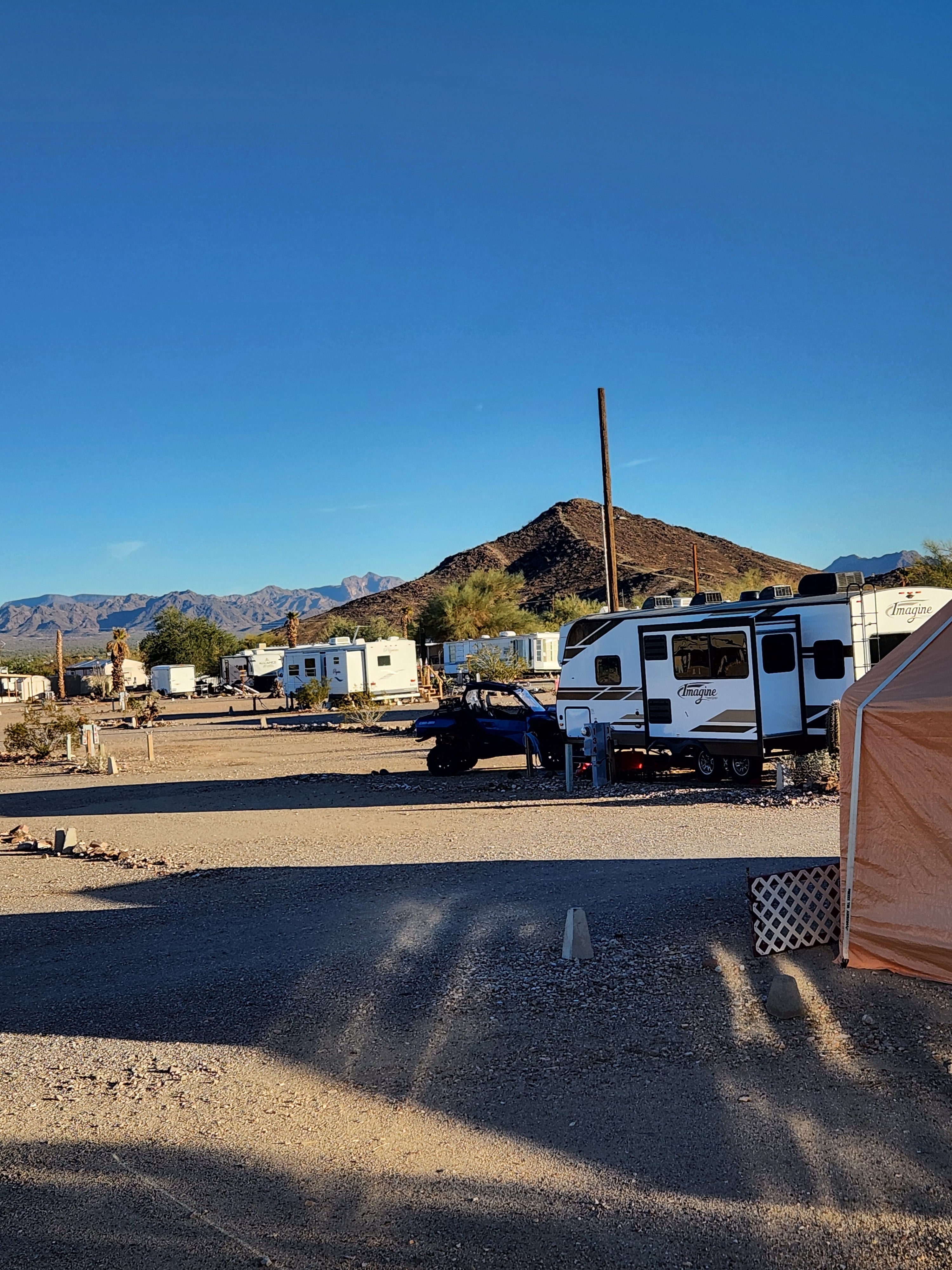 Camper submitted image from Desert Gardens RV & Mobile Home Park - 1