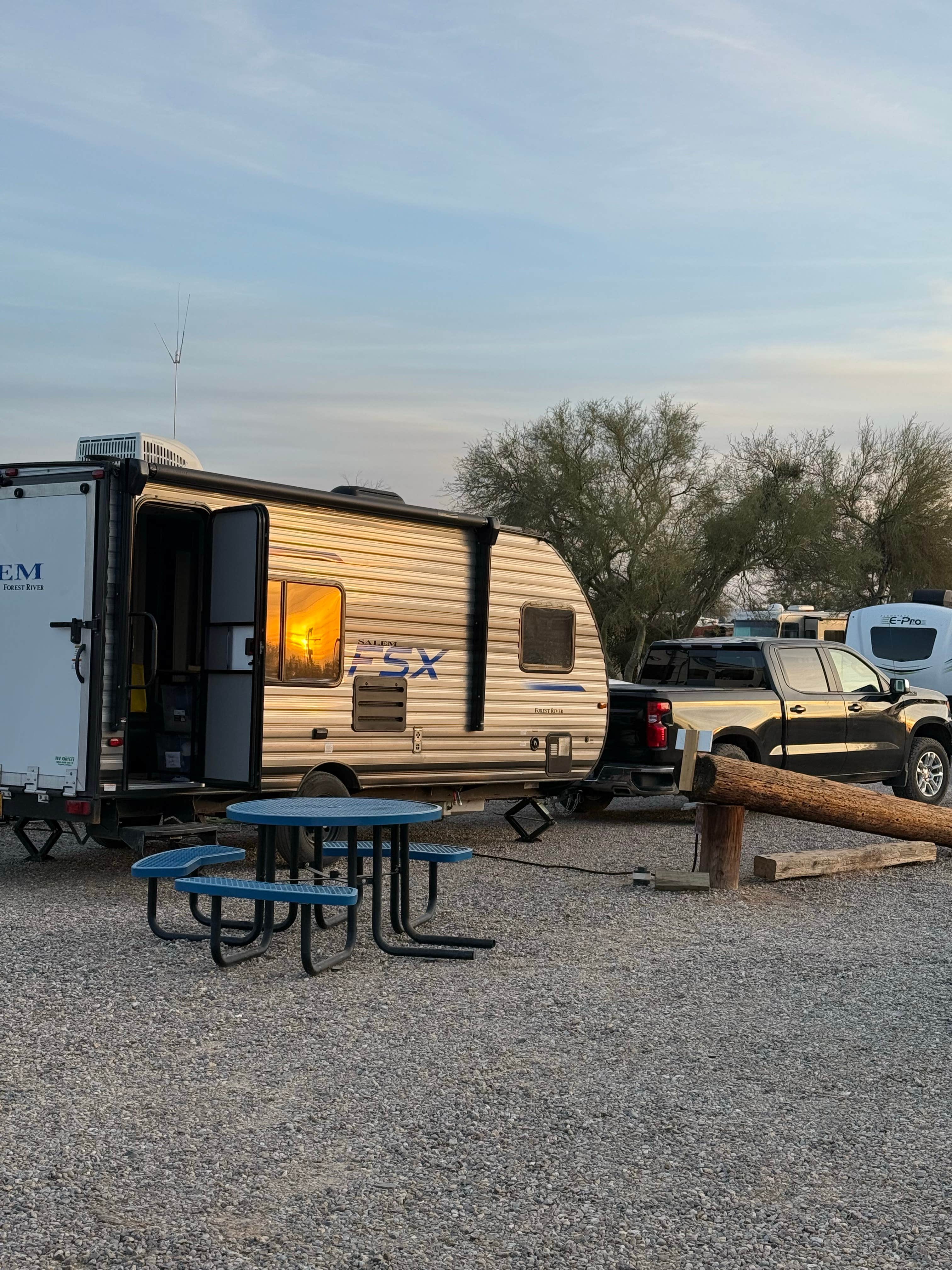 Diane M.'s photo of rv camping at Desert Trails RV Park - Adult-only Resort near Oro Valley, AZ