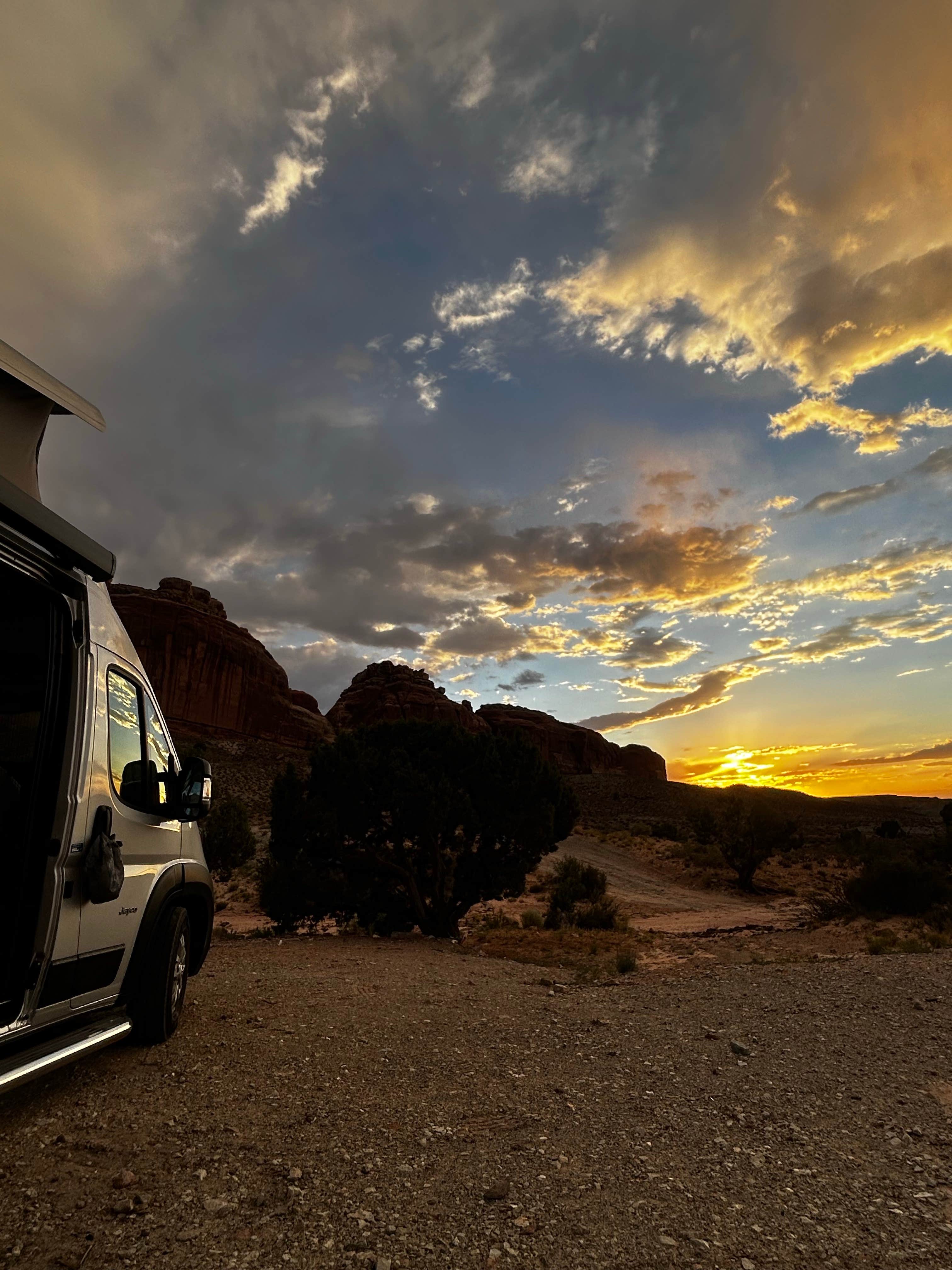 Camper-submitted photo at Designated Campsite near Green River, UT