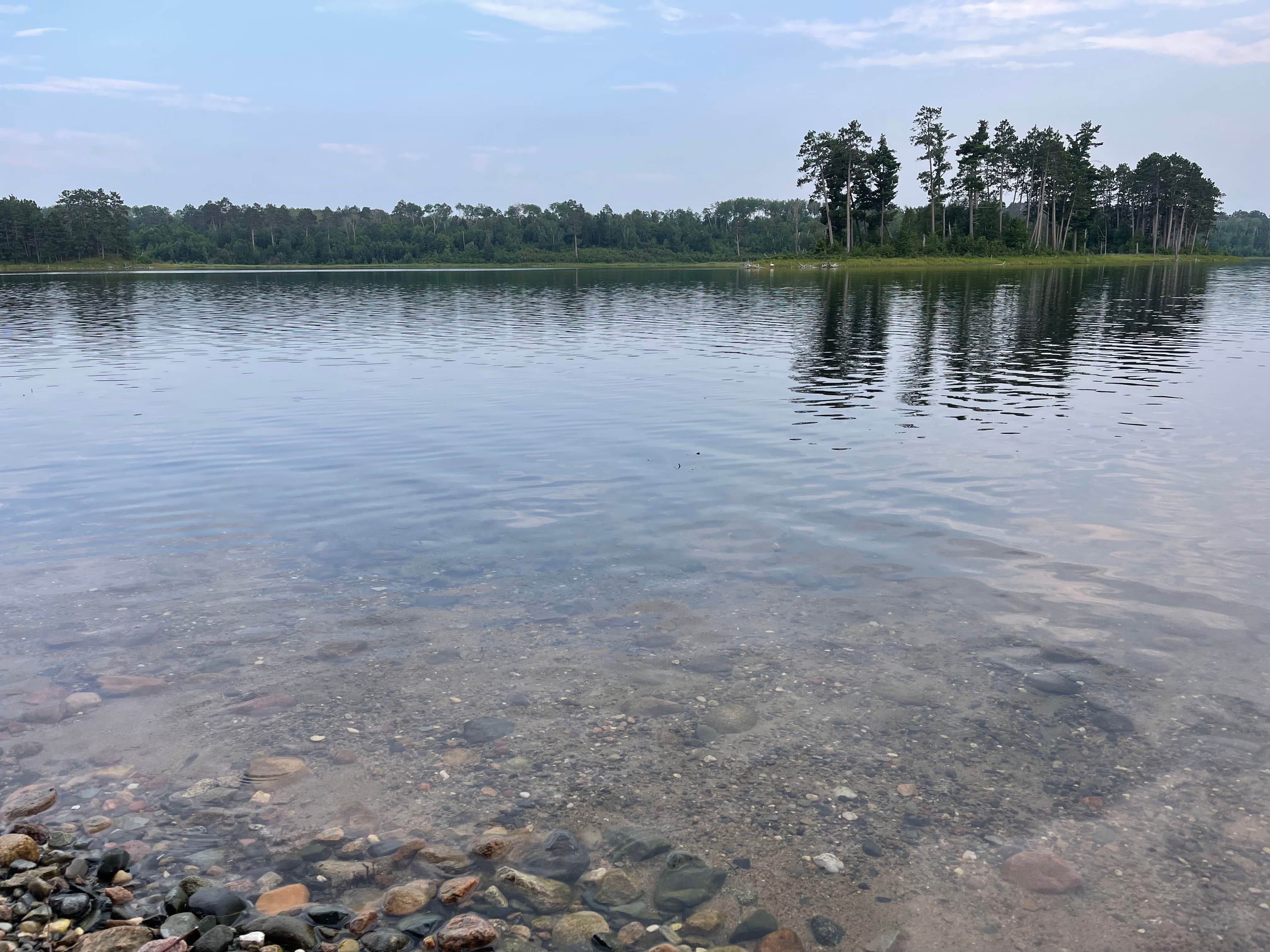 DeSoto Lake Backpacking Sites Itasca State Park Camping Park Rapids MN