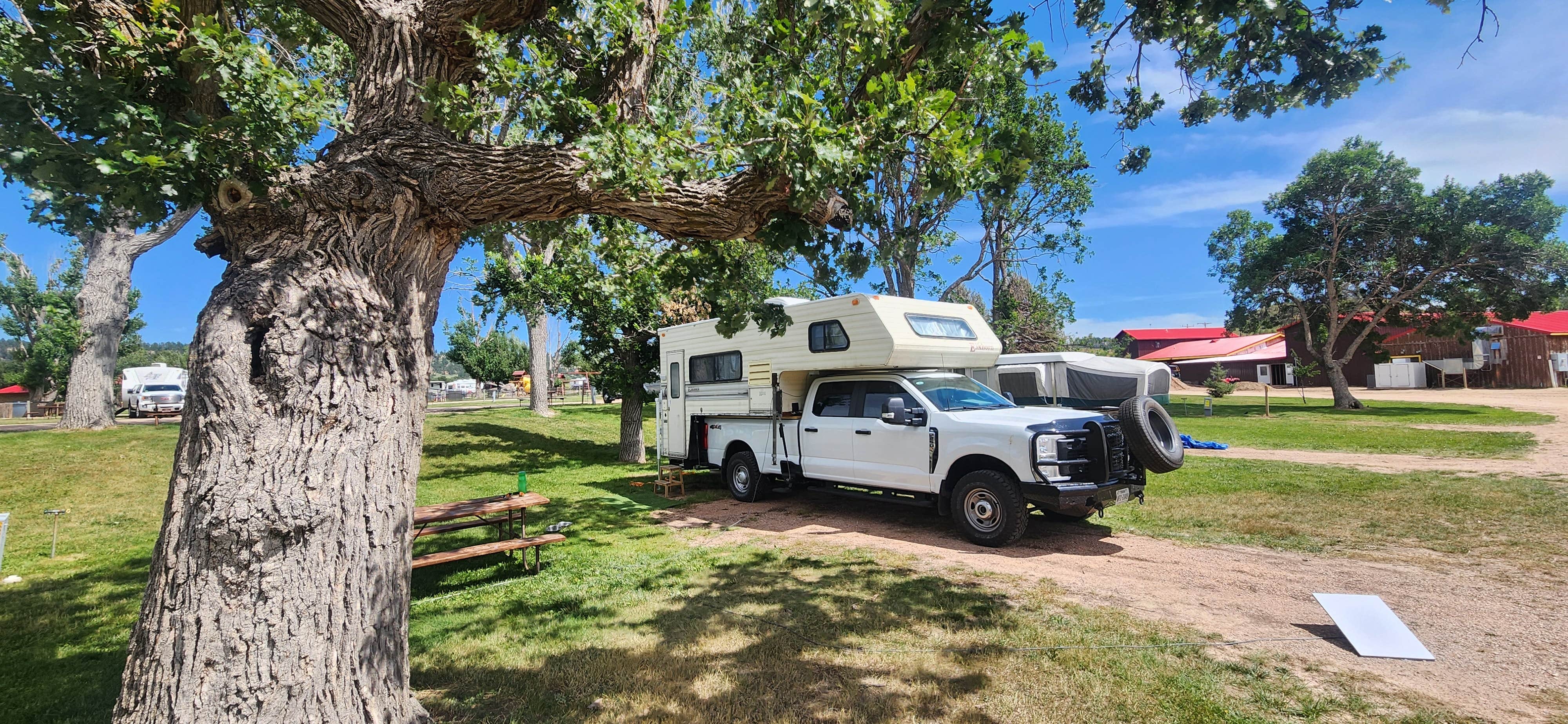 Douglas S.'s photo of rv camping at Devils Tower KOA near Devils Tower National Monument