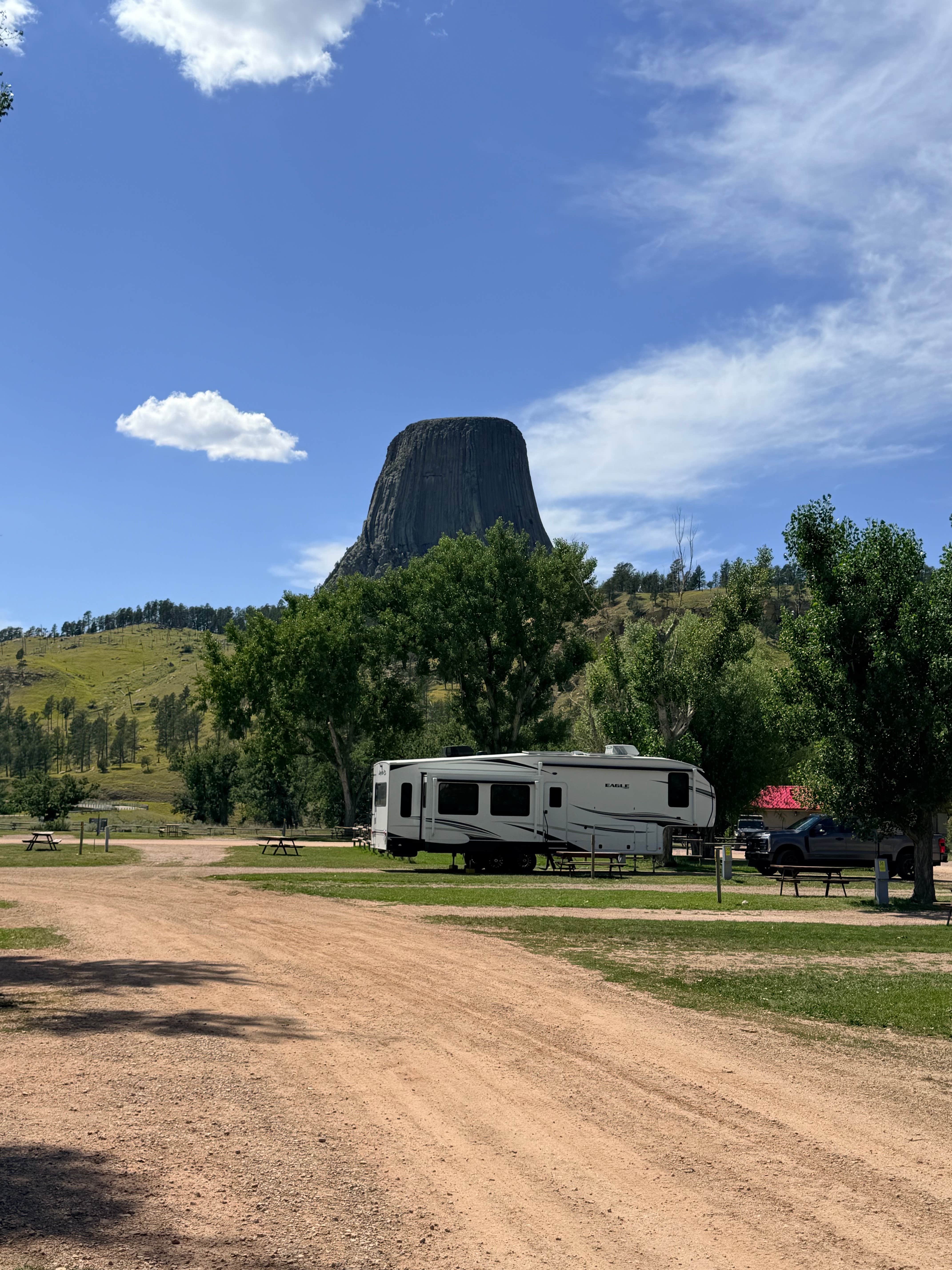 Maggie  C.'s photo of rv camping at Devils Tower KOA near Sundance, WY