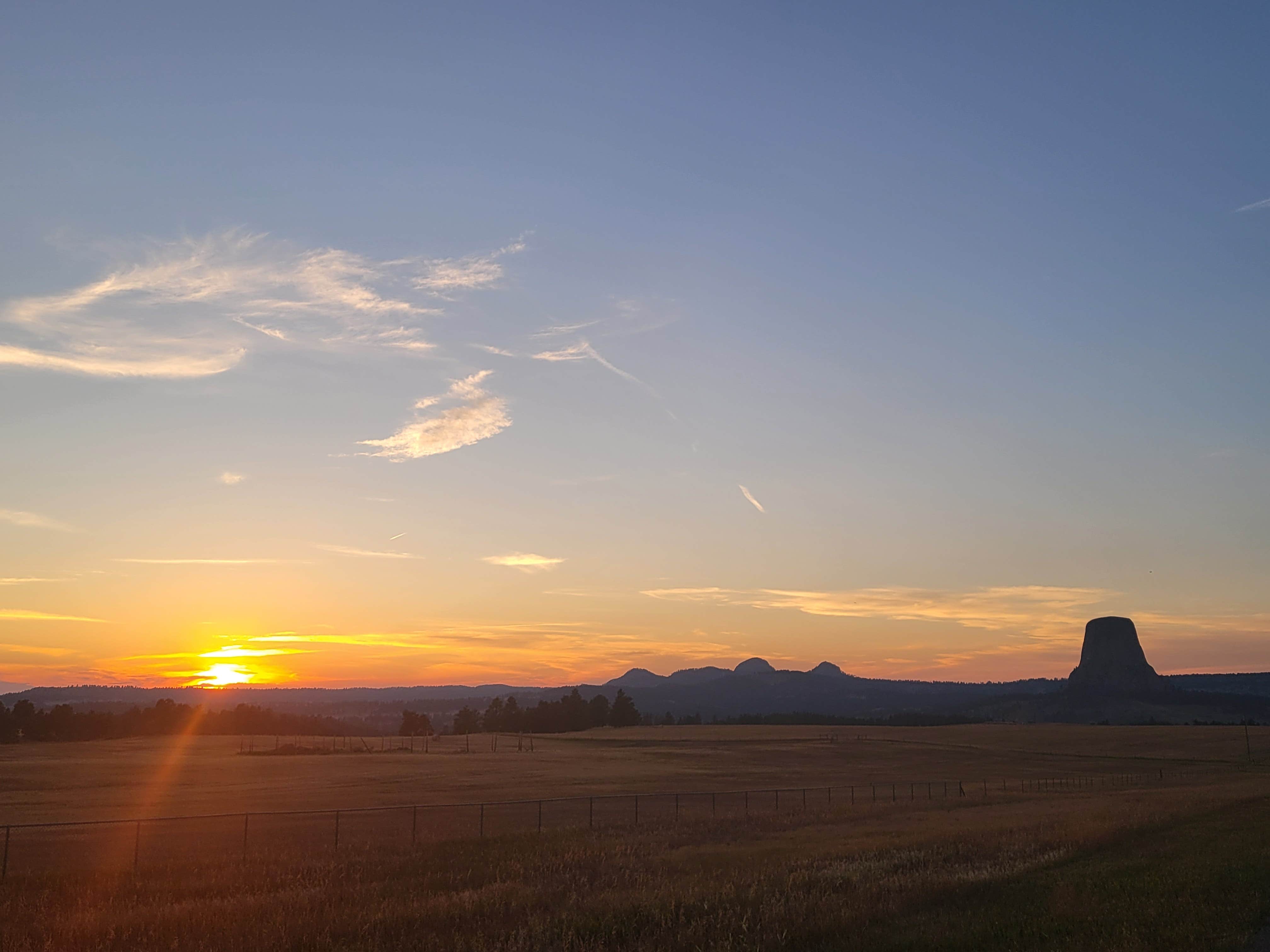 Camping near Cedar Ridge RV Park: Devils Tower Tipi Camping, Devils Tower, Wyoming