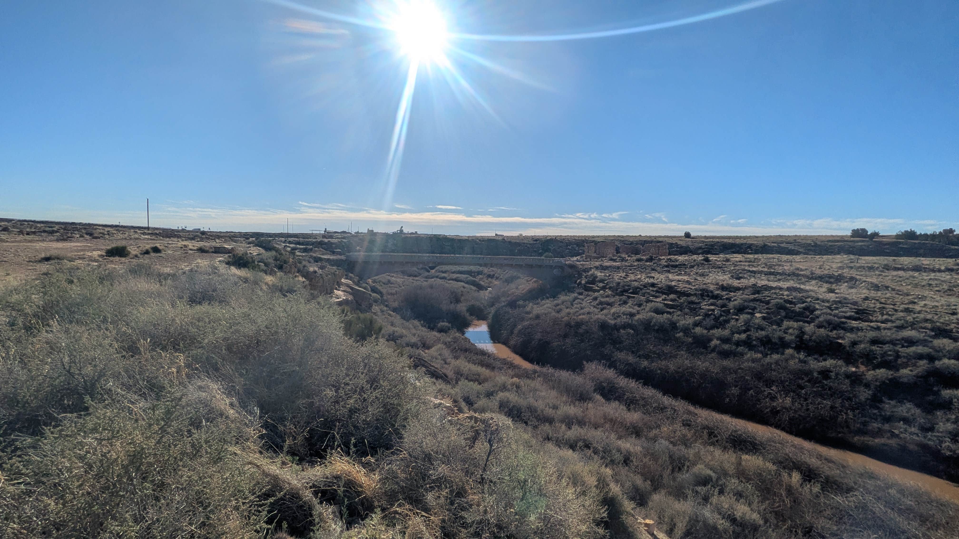 Camper-submitted photo at Diablo canyon near Leupp, AZ