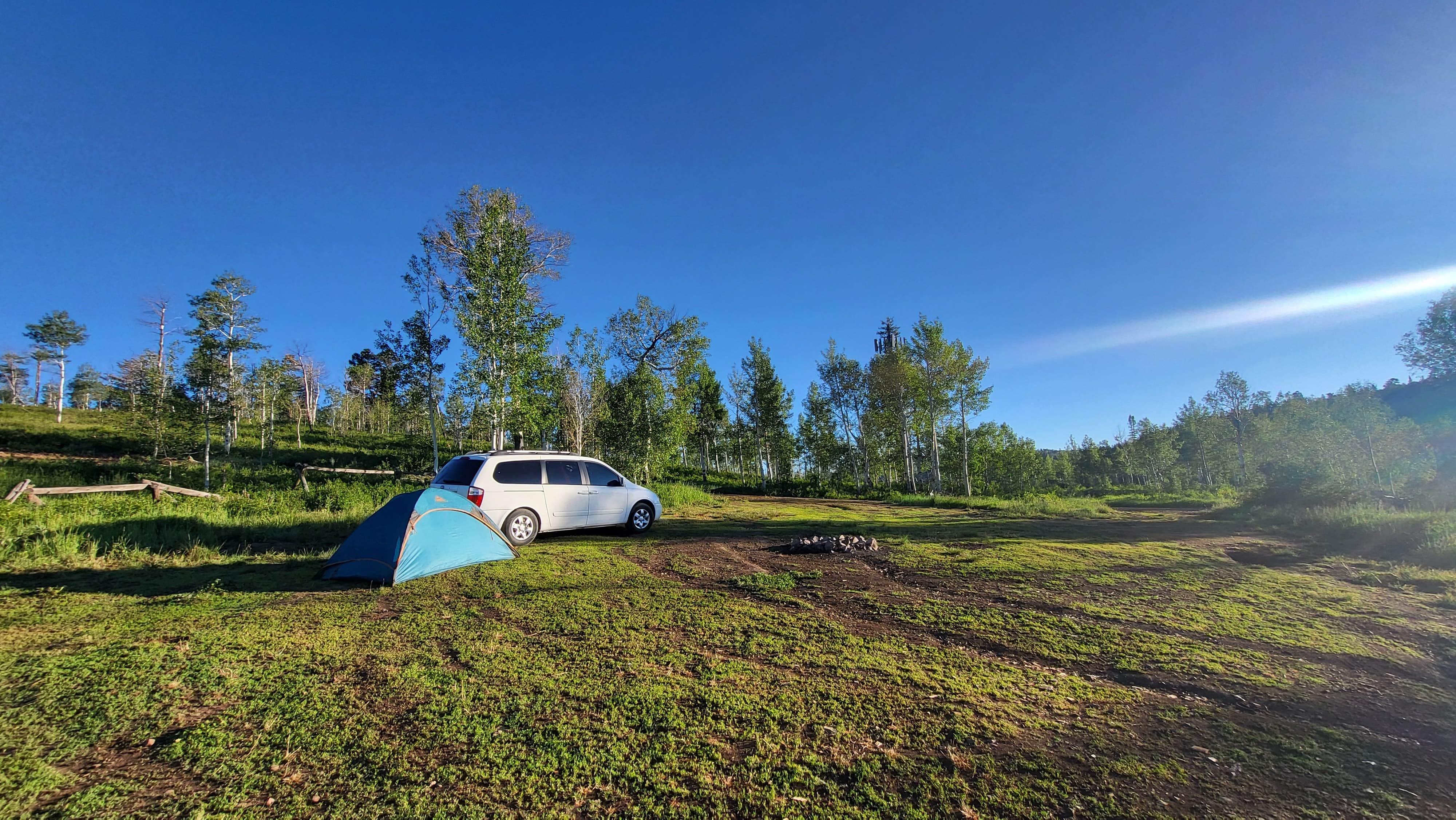 Caitlyn R.'s photo at Dispersed Uinta Campsite near Wallsburg, UT