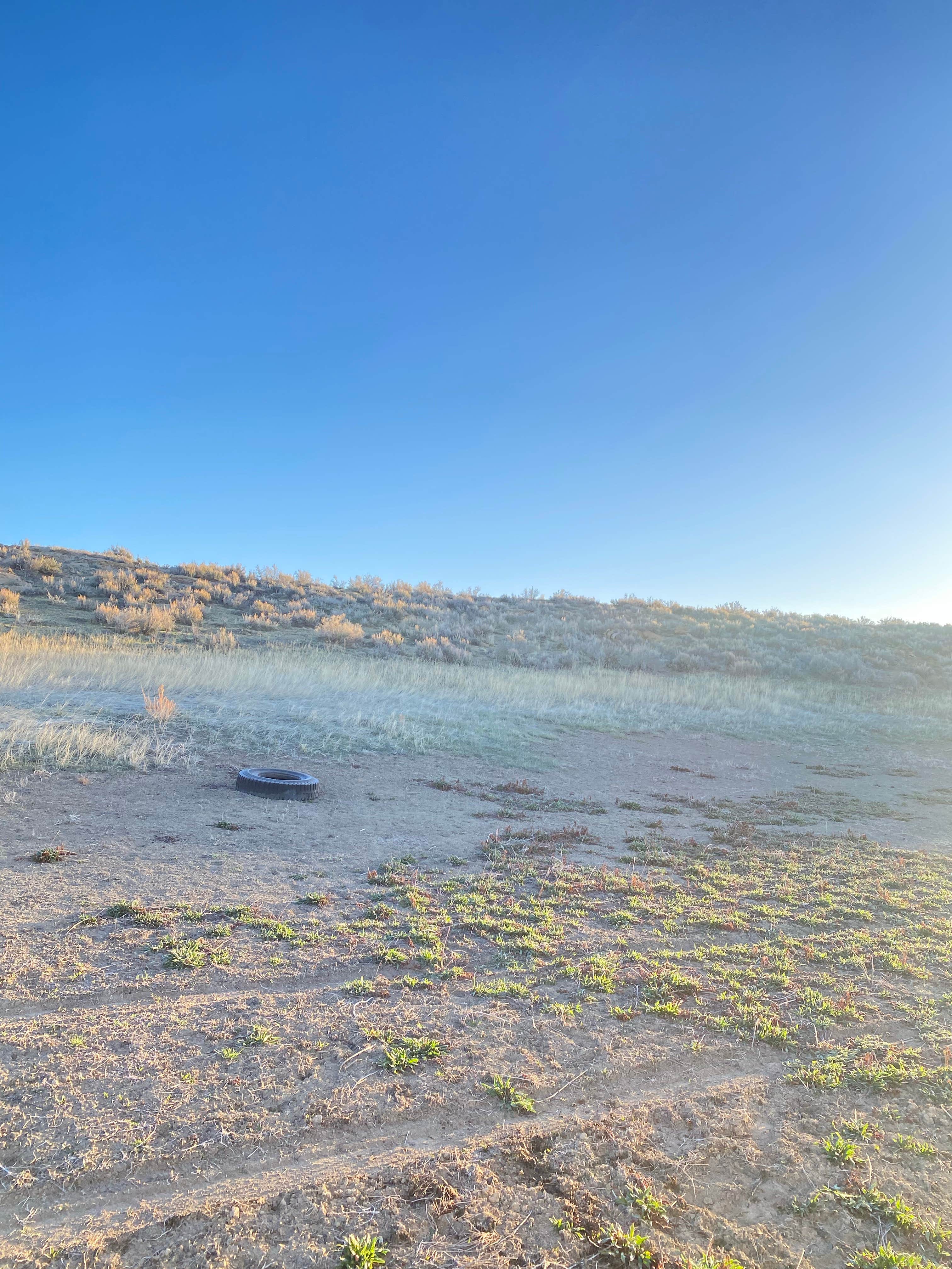 Liana A.'s photo of a dispersed camping area at Dinosaur Dispersed Site near Dinosaur, CO