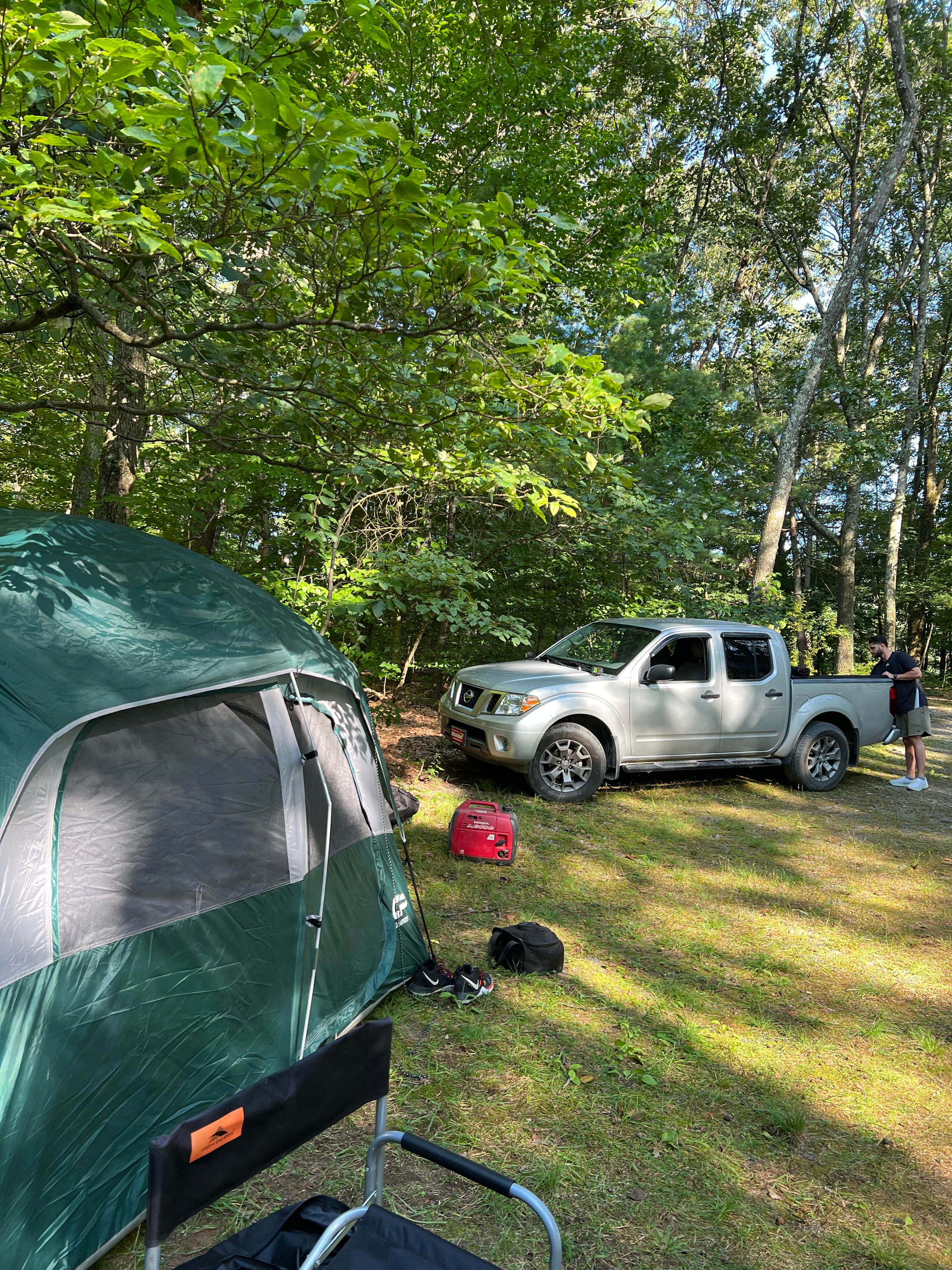 Yandry G.'s photo at Dingmans Shallows Campground — Delaware Water Gap National Recreation Area near Walpack, NJ