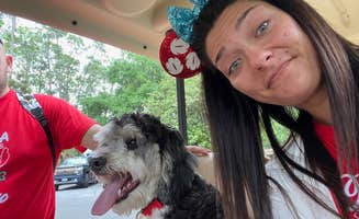 Makada L.'s photo of camping with pets at Disney’s Fort Wilderness Resort & Campground near Christmas, FL