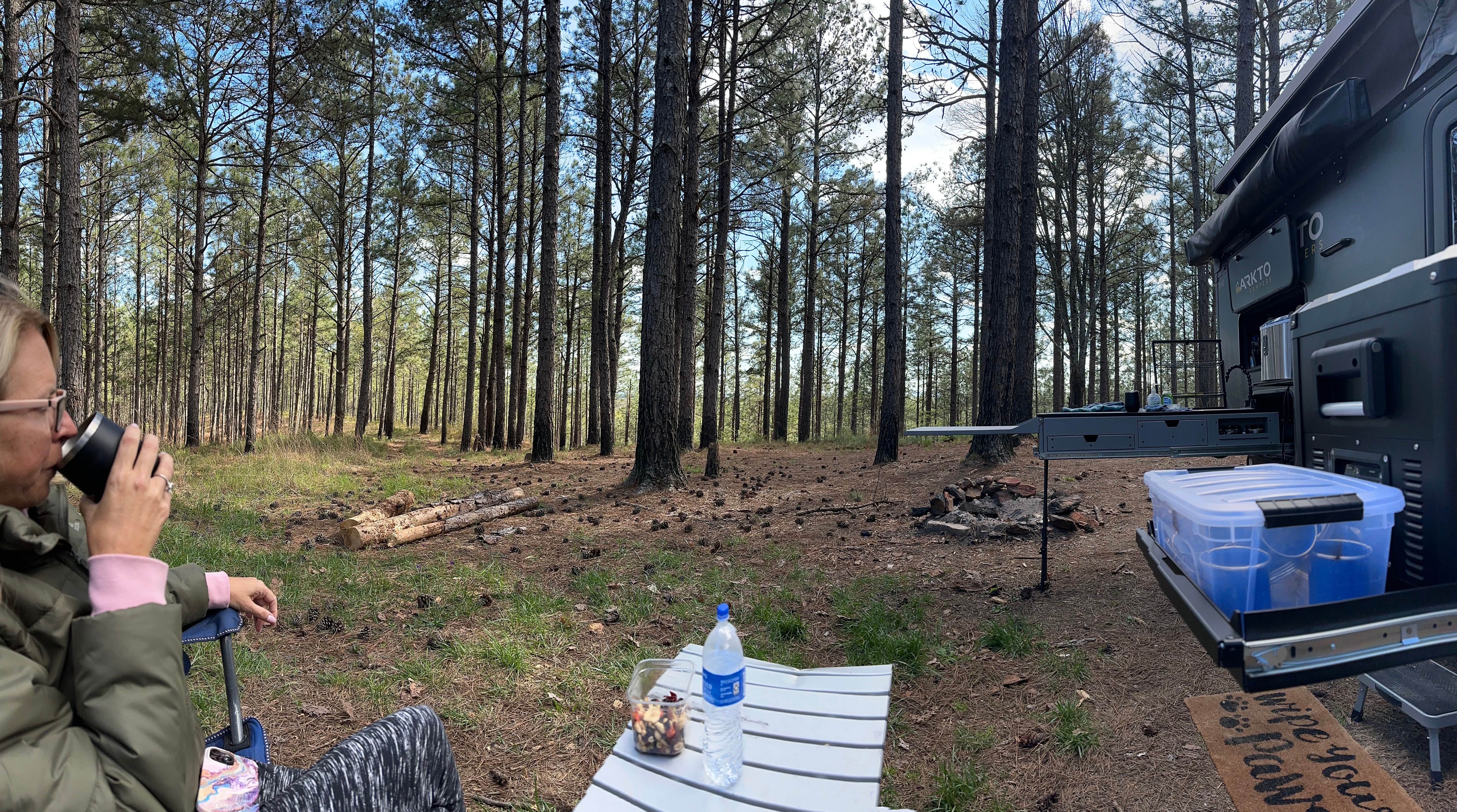 Camper-submitted photo at Sky Mtwy Dispersed near Heflin, AL