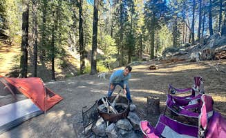 Vanessa C.'s photo of camping with pets at Dispersed Camp near Sequoia National Park near Posey, CA