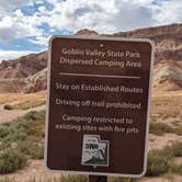 Review photo of Dispersed Campground - goblin valley by Greg L., September 14, 2023