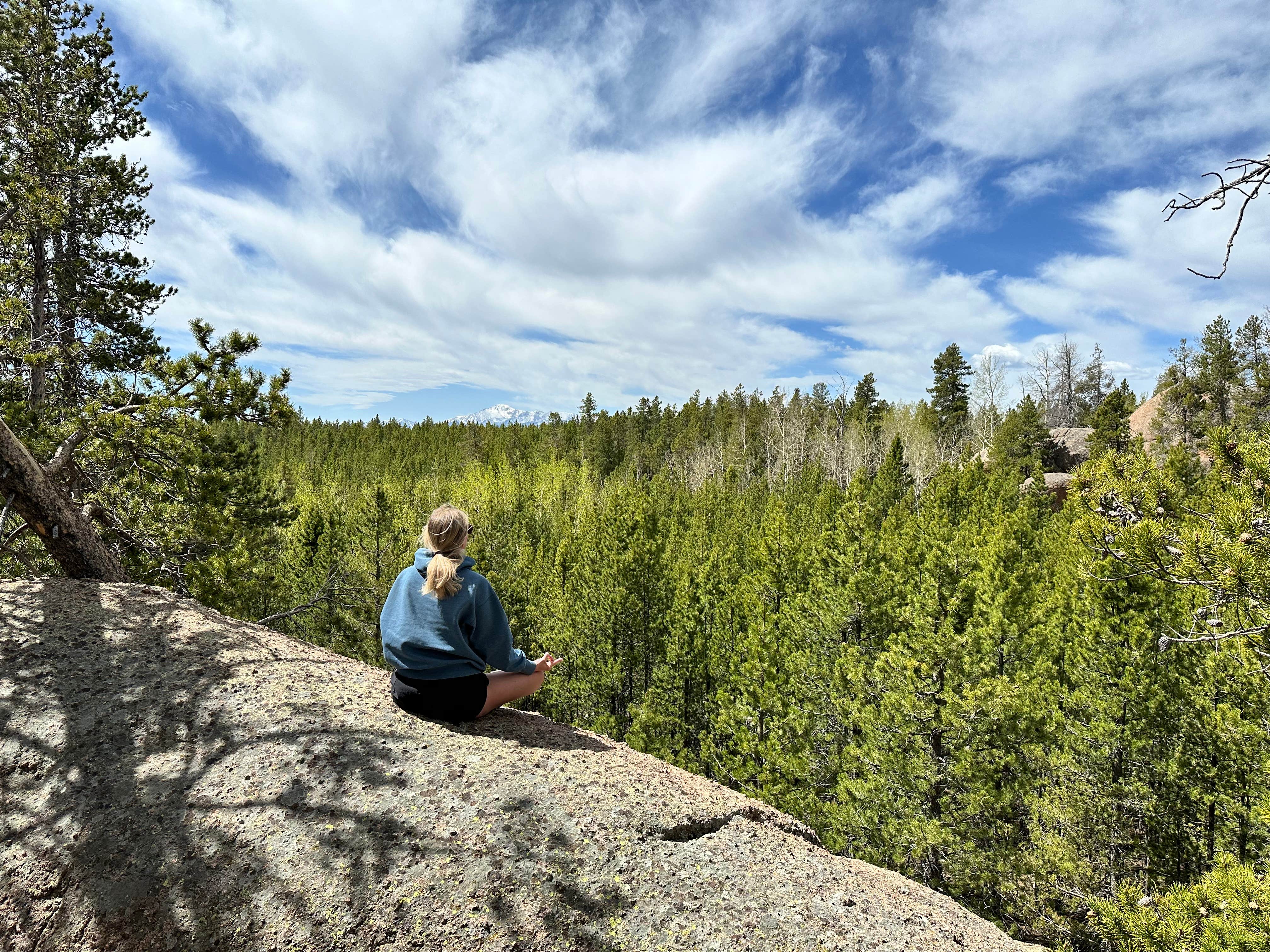 Ashlee D.'s photo of a dispersed camping area at Rampart Range Dispersed Site near Calhan, CO