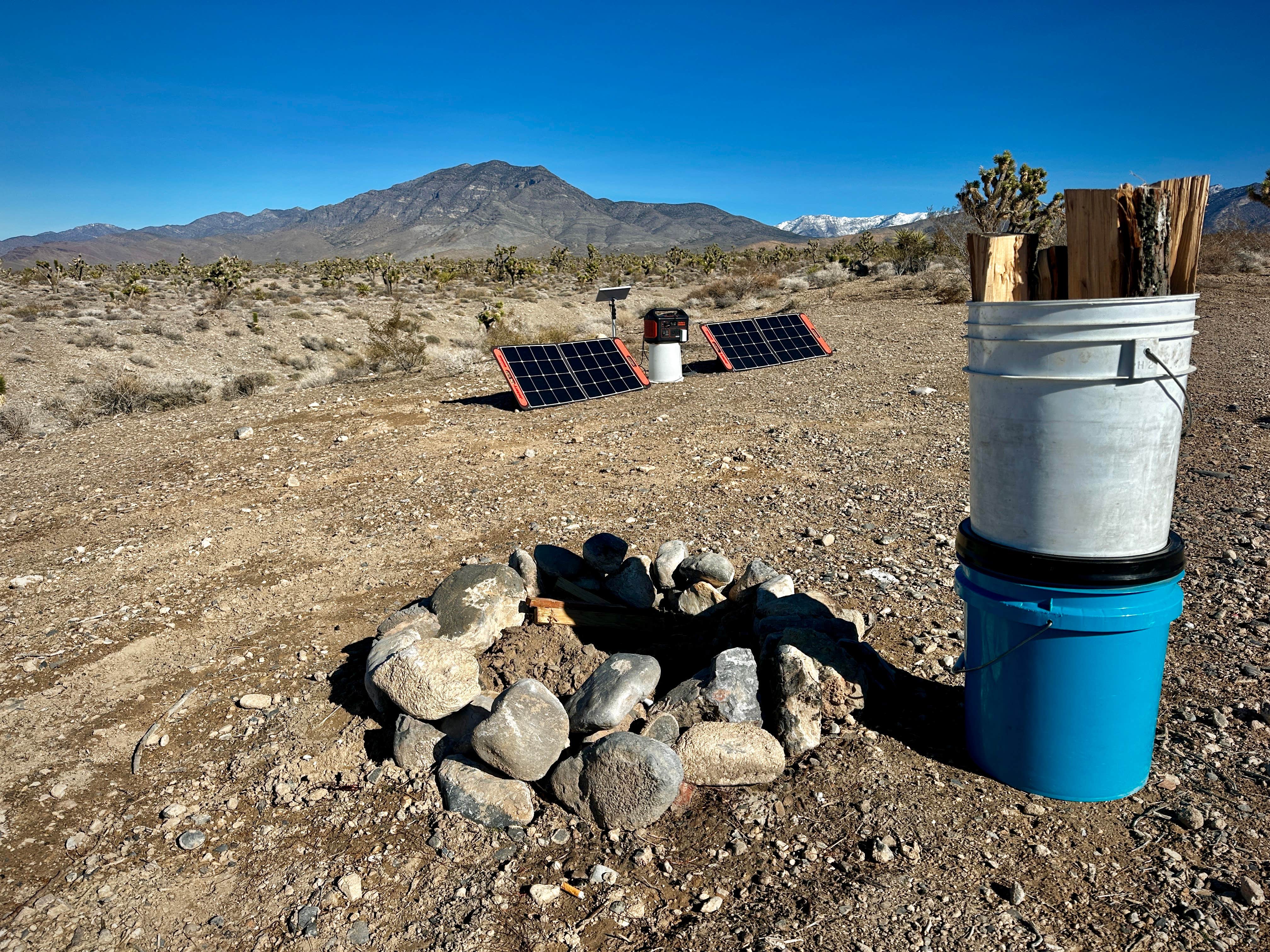 Camper-submitted photo at Dispersed camping at Mcr927512 Road near Beatty, NV