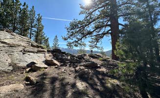 Blair K.'s photo of a dispersed camping area at Scotts Lake Rd Dispersed Camping near Genoa, NV