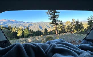 Victoria P.'s photo of a dispersed camping area at Rampart Range Road - Dispersed Camping near Woodland Park, CO