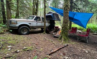 Spencer L.'s photo of a dispersed camping area at Forest Road 2918 Dispersed Site near Sequim, WA