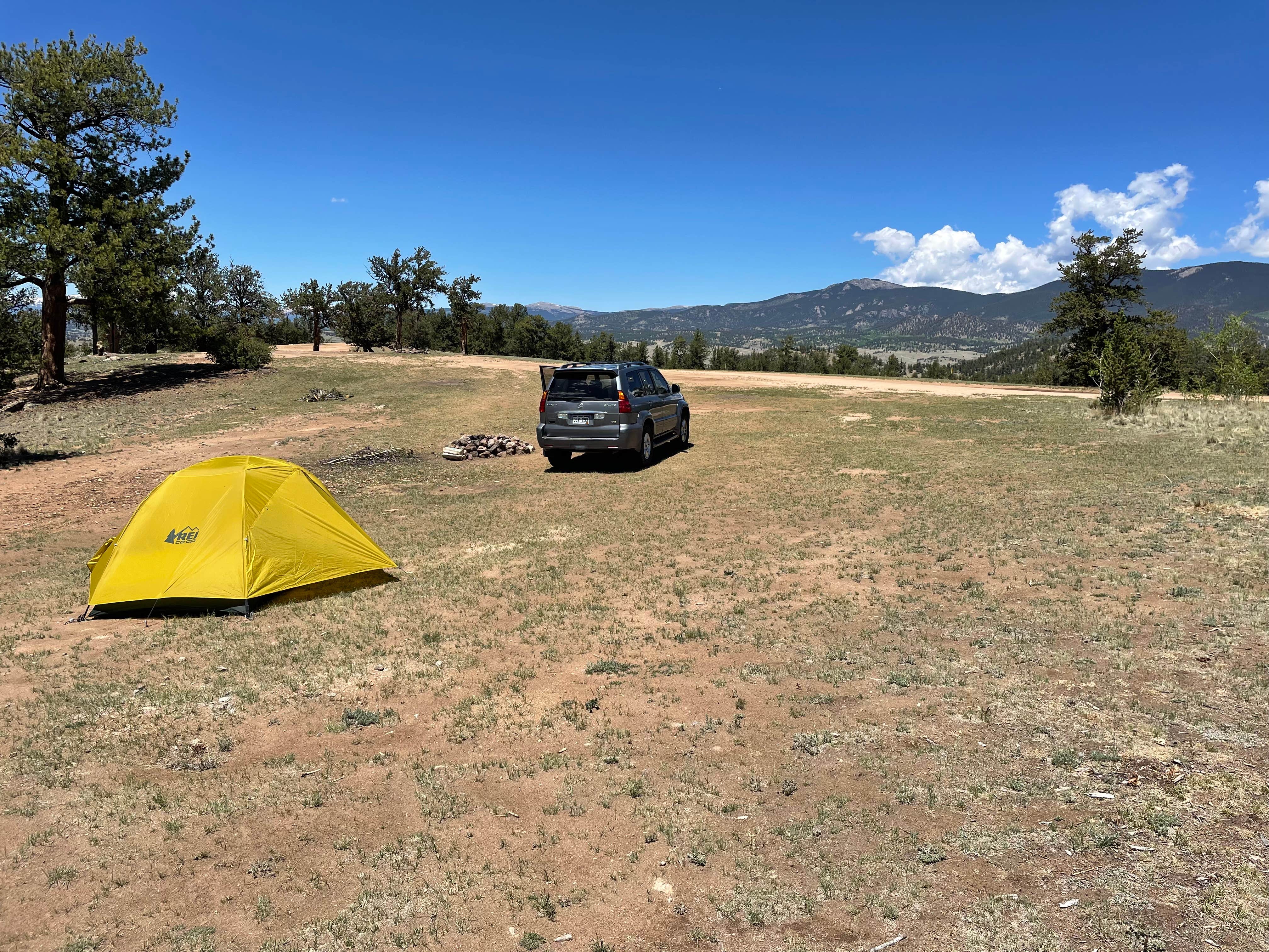 Camping near Tempest Sanctuary: Dispersed camping FSR 239, Jefferson, Colorado