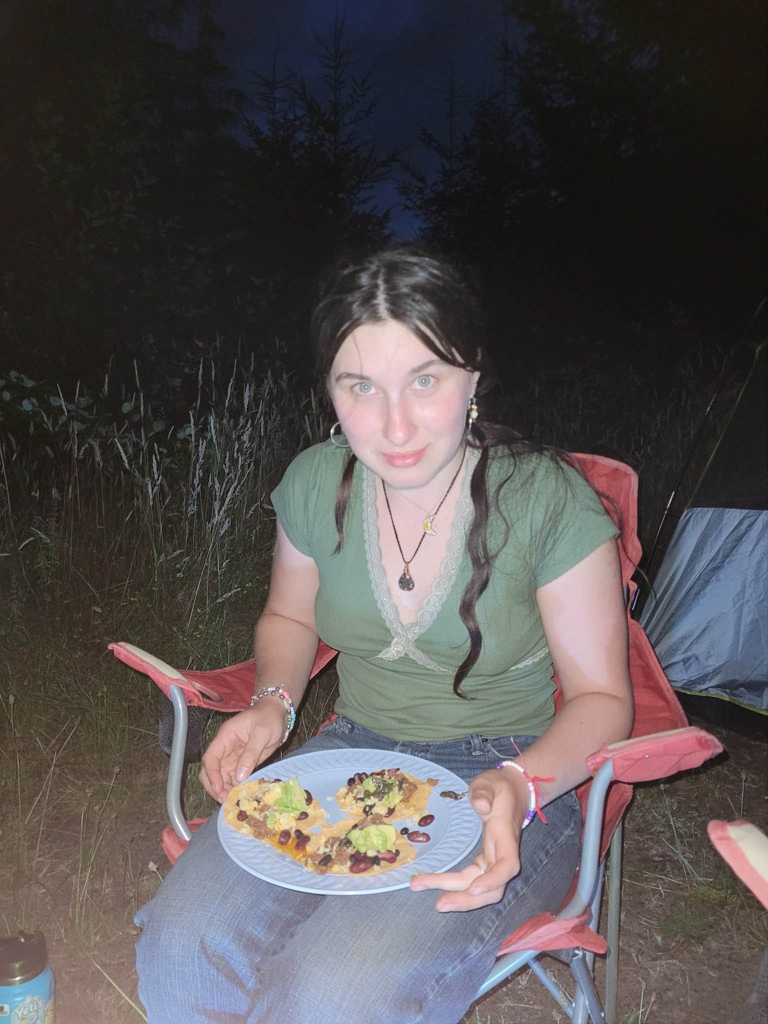Dahlia's photo of a dispersed camping area at Elliott State Forest Dispersed near Gardiner, OR