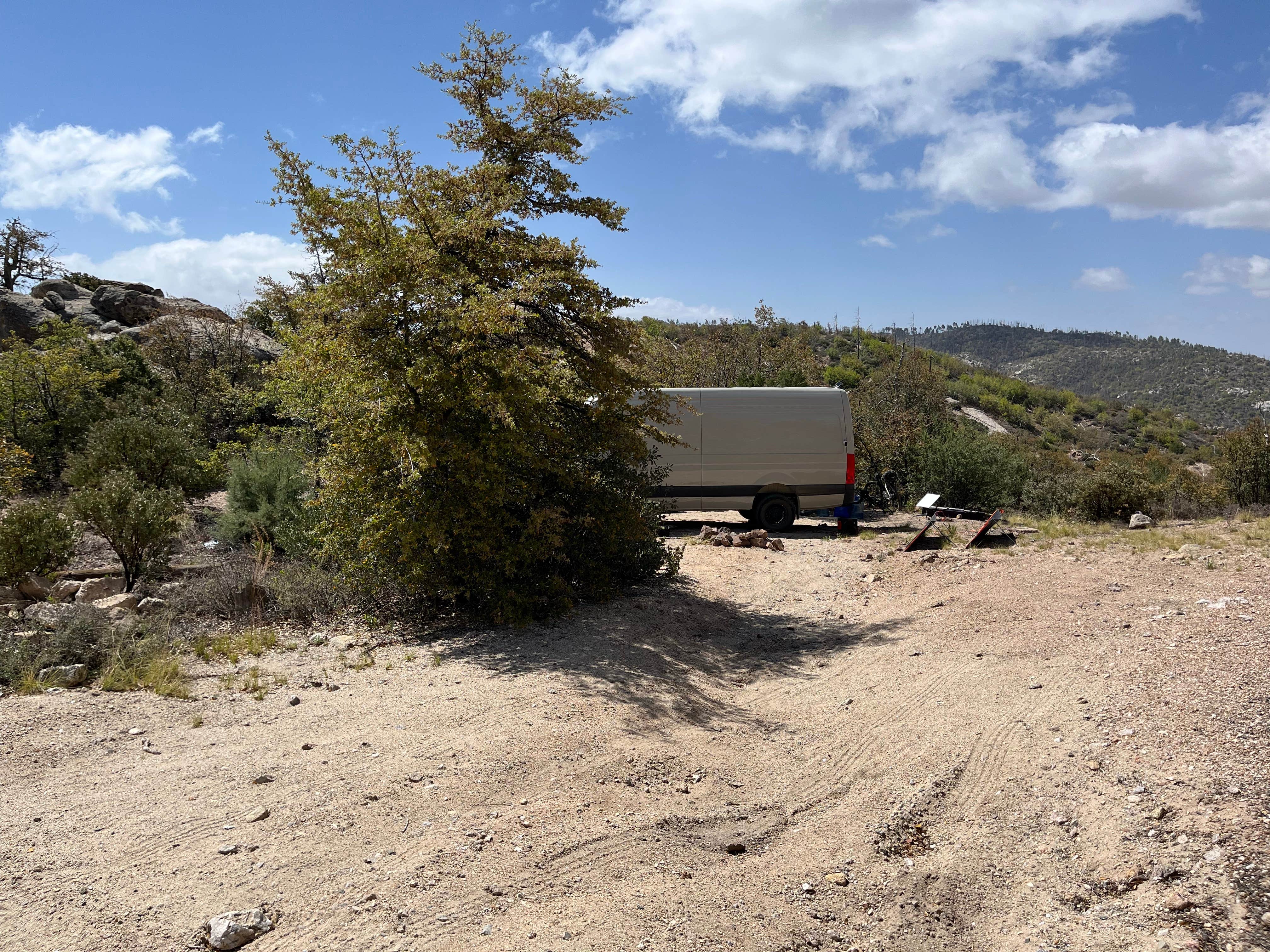 Camper submitted image from Dispersed camping near Crown King - 2
