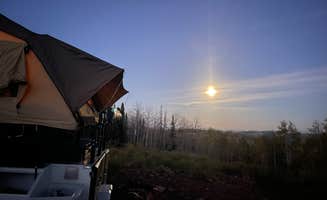 Colyer D.'s photo of camping with pets at Dispersed camping near Monte Cristo near Eden, UT
