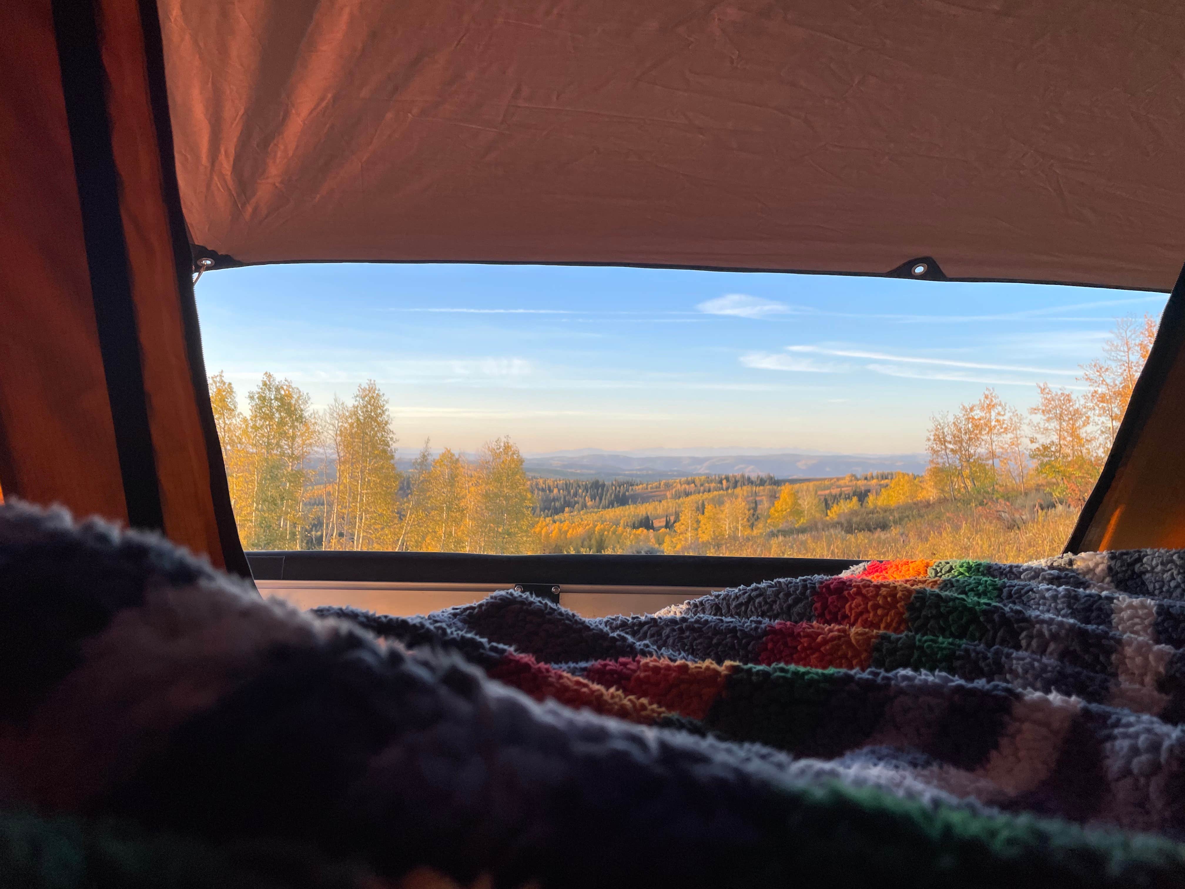 Colyer D.'s photo of tent camping at Dispersed camping near Monte Cristo near Coalville, UT