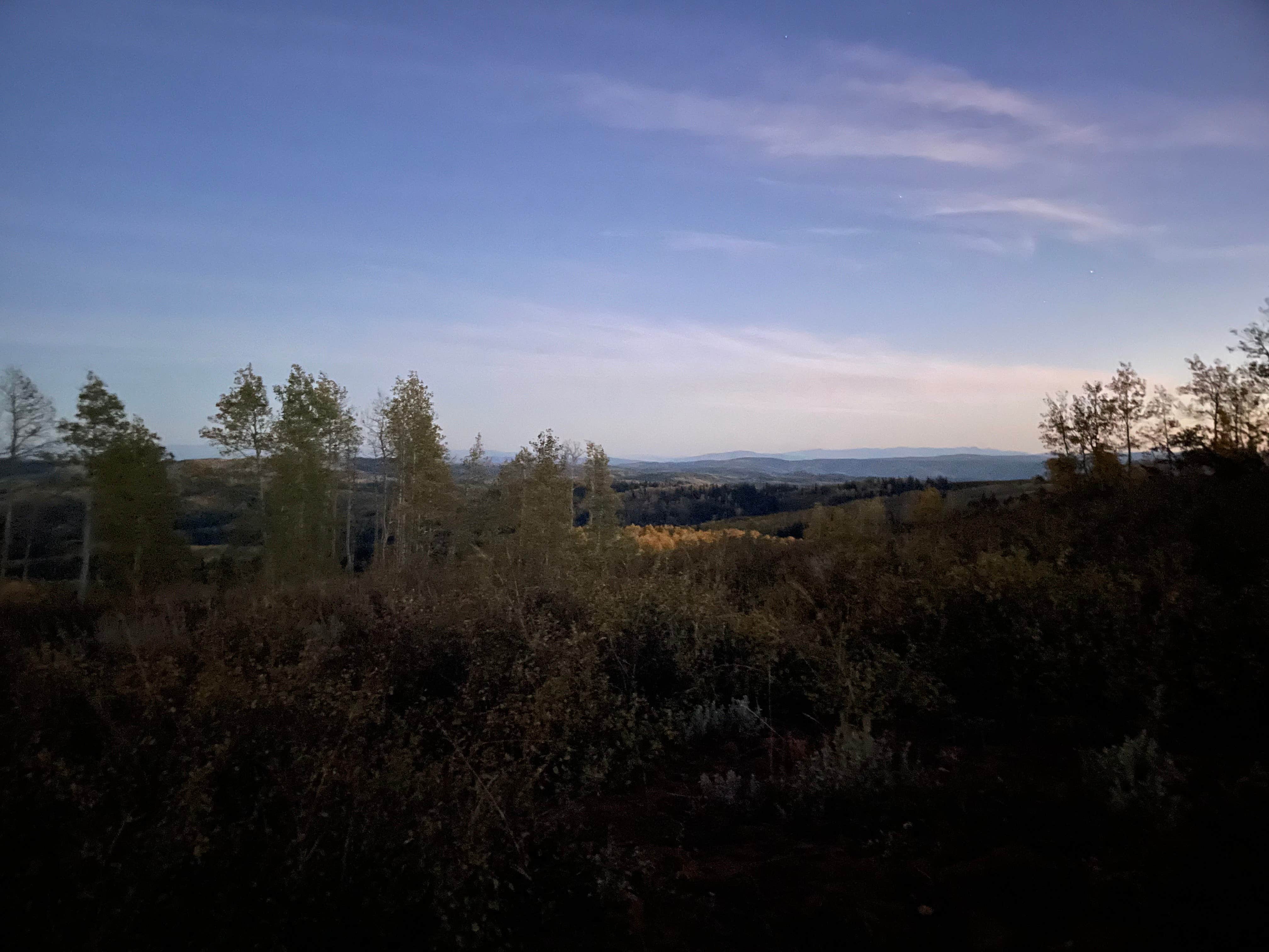 Dispersed camping near Monte Cristo