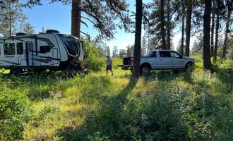 Camping near Buckhorn: North Thomason Meadows, Imnaha, Oregon