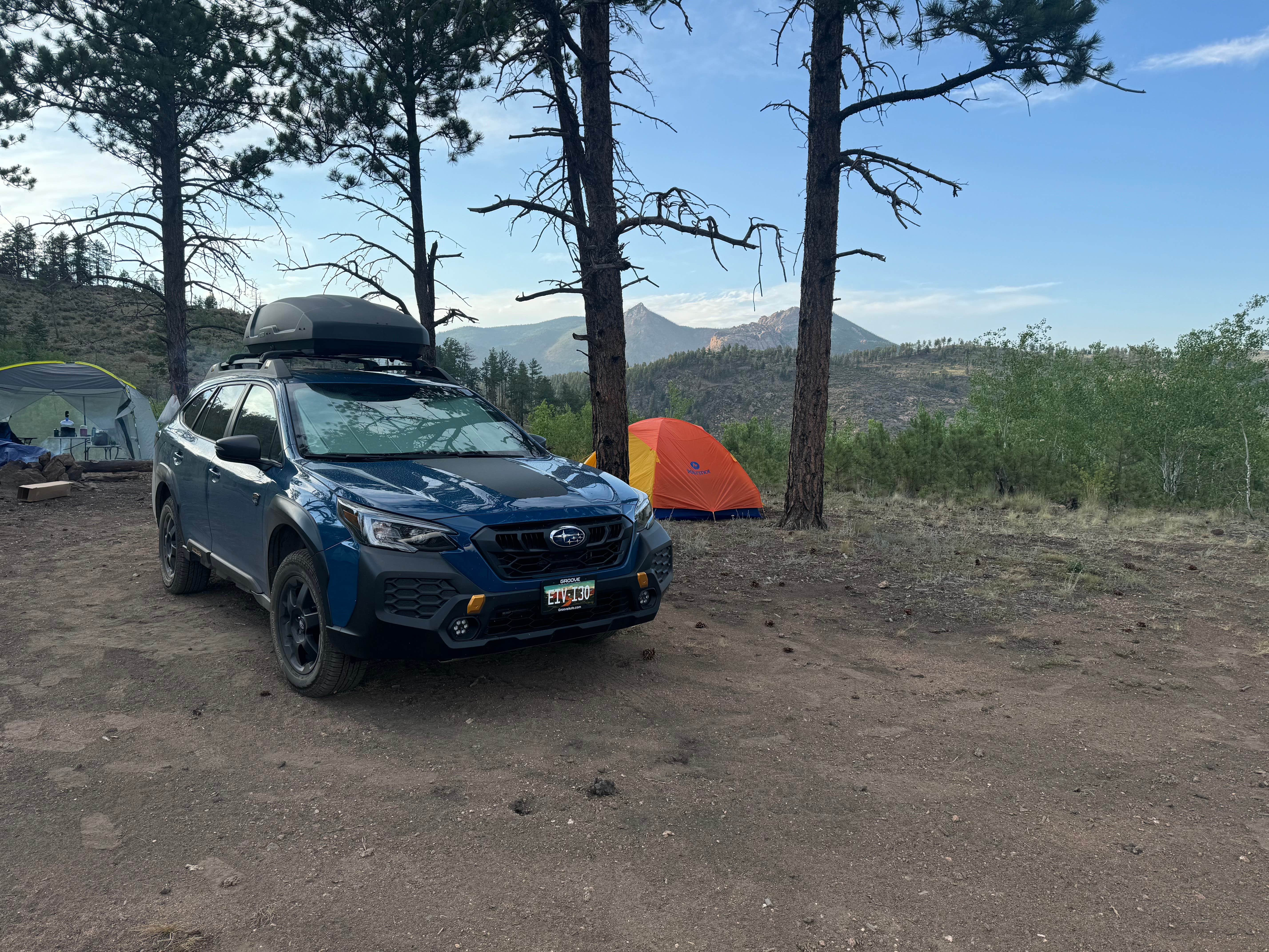 Mishel W.'s photo of a dispersed camping area at Tarryall Creek- Dispersed Camping near Lake George, CO