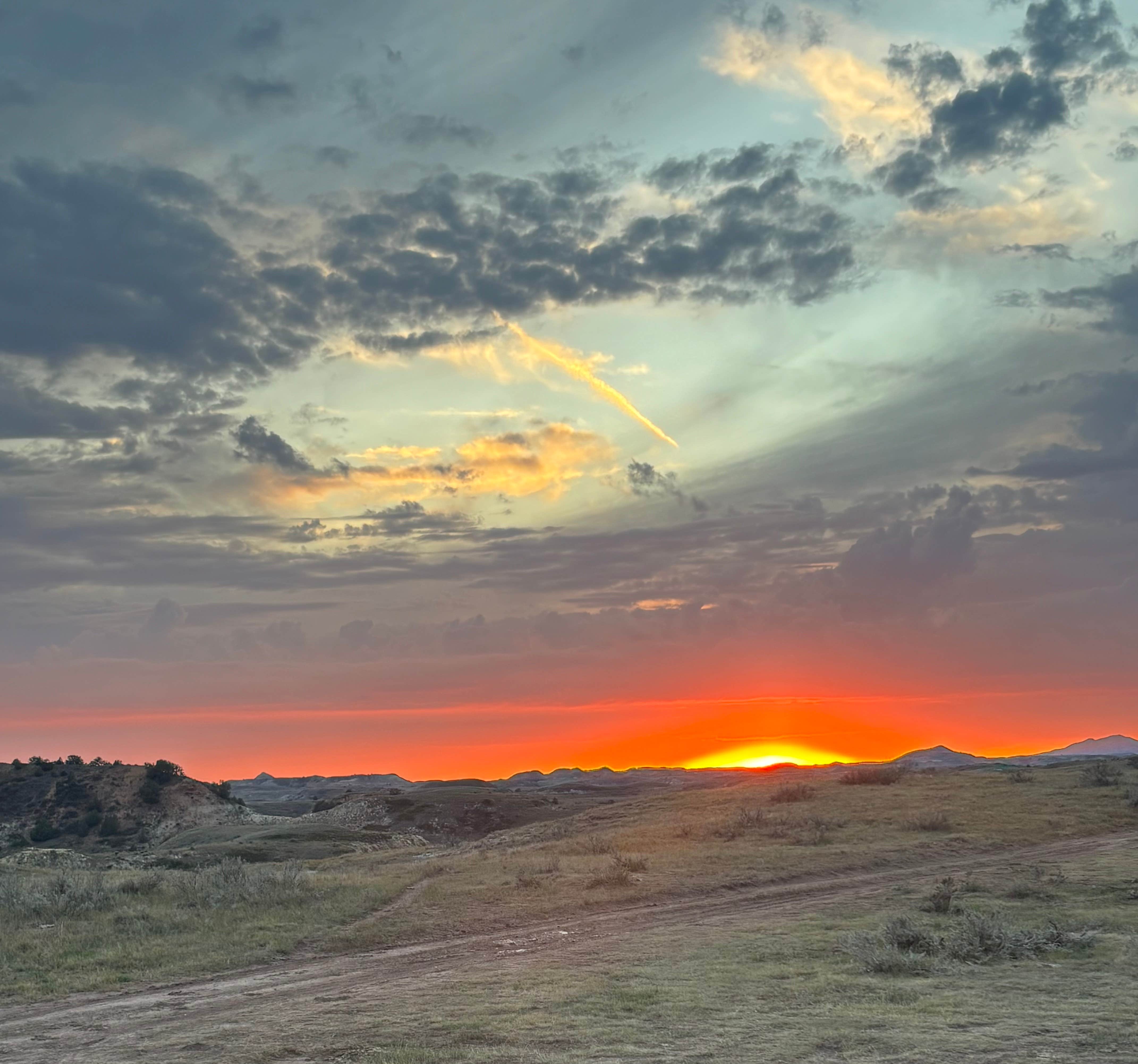 Camping near Grassland Boondocking: Dispersed Camping outside Theodore Roosevelt NP, Medora, North Dakota