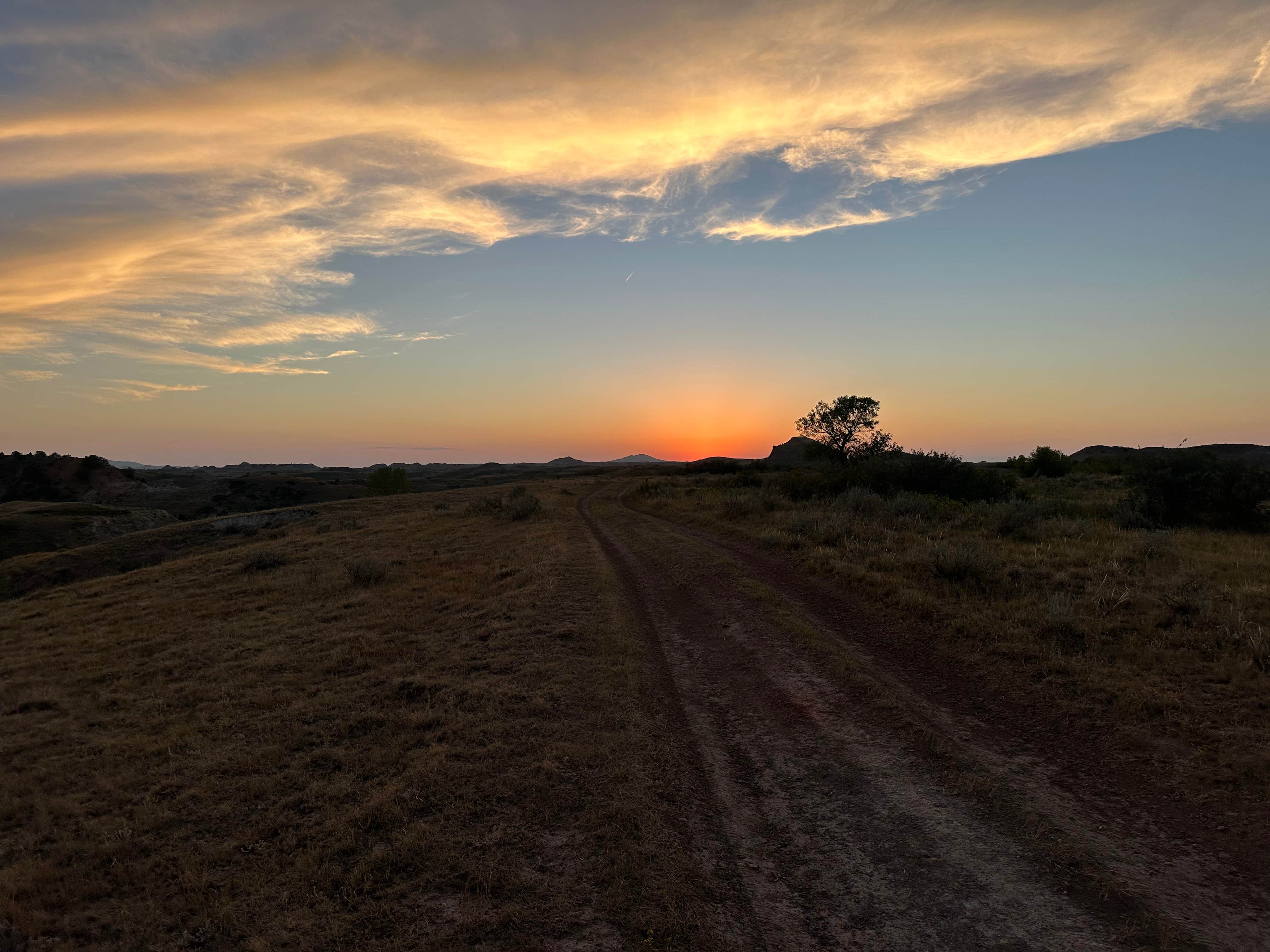 Dispersed Camping outside Theodore Roosevelt NP