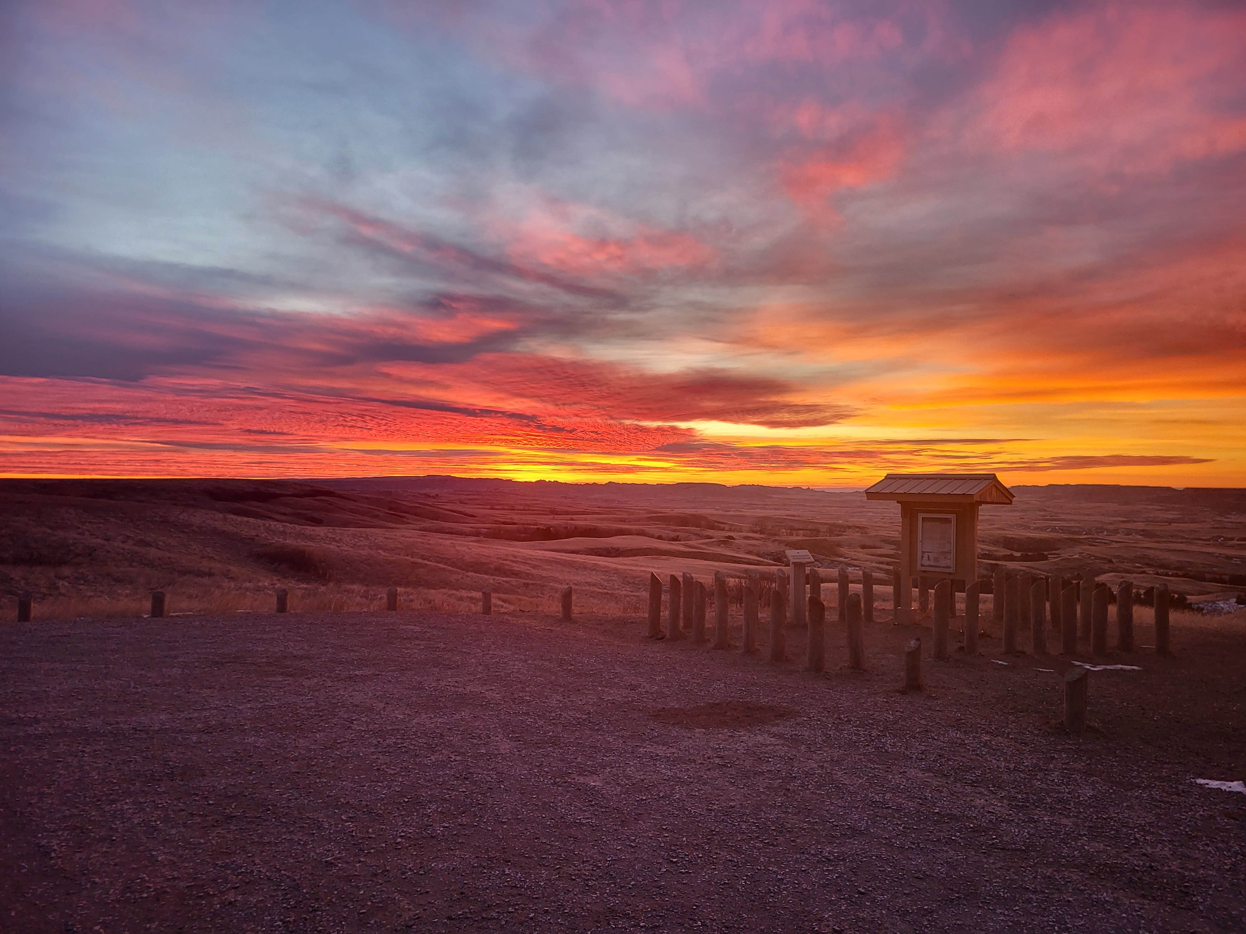 Alex P.'s photo of a dispersed camping area at Sage Creek Basin Camp near Philip, SD